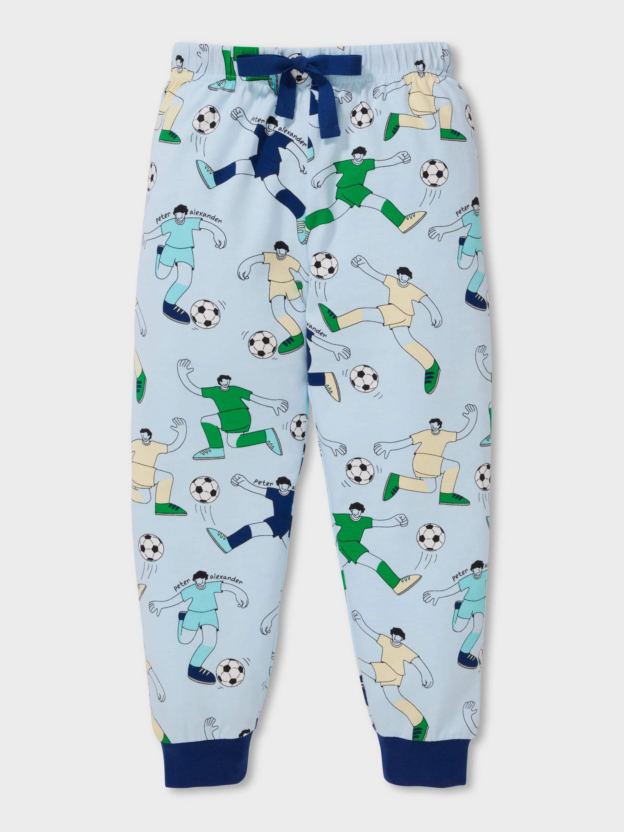 Jnr Boys Soccer Striker Long Pj Set