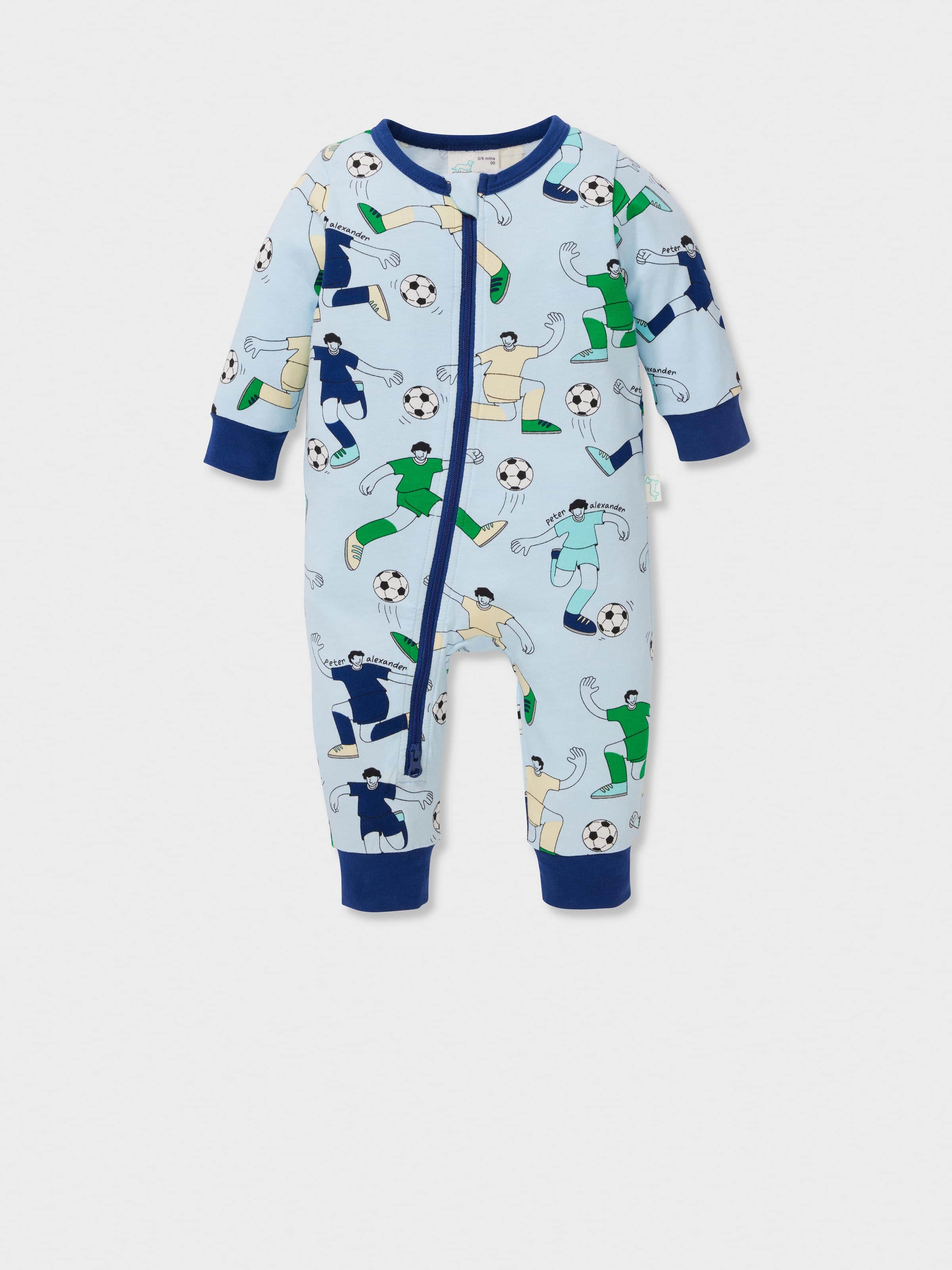Baby Soccer Striker Onesie