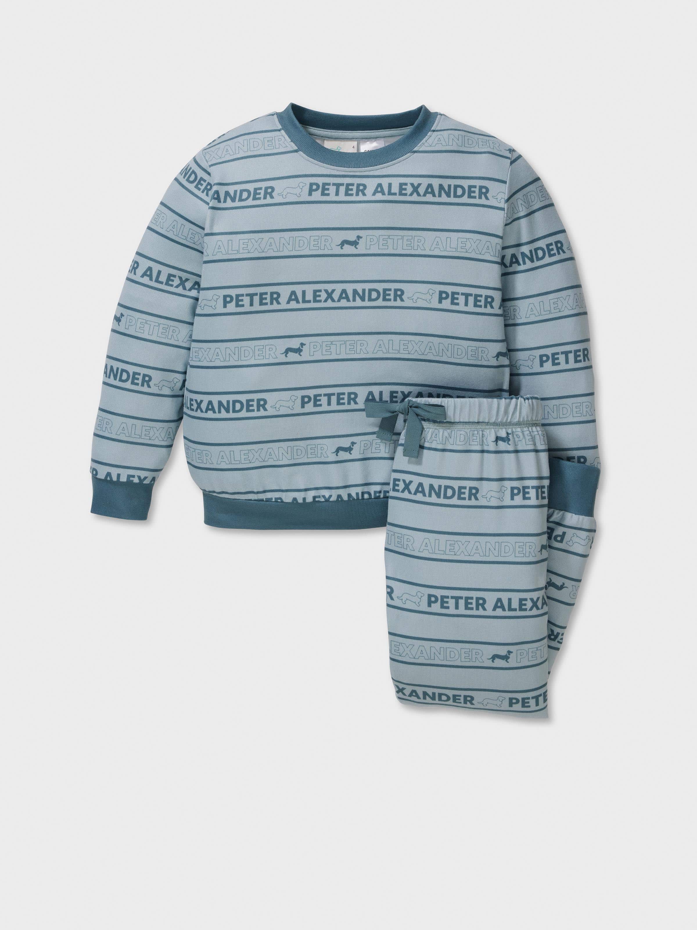 Jnr Boys Penny Logo Plush Long Pj Set