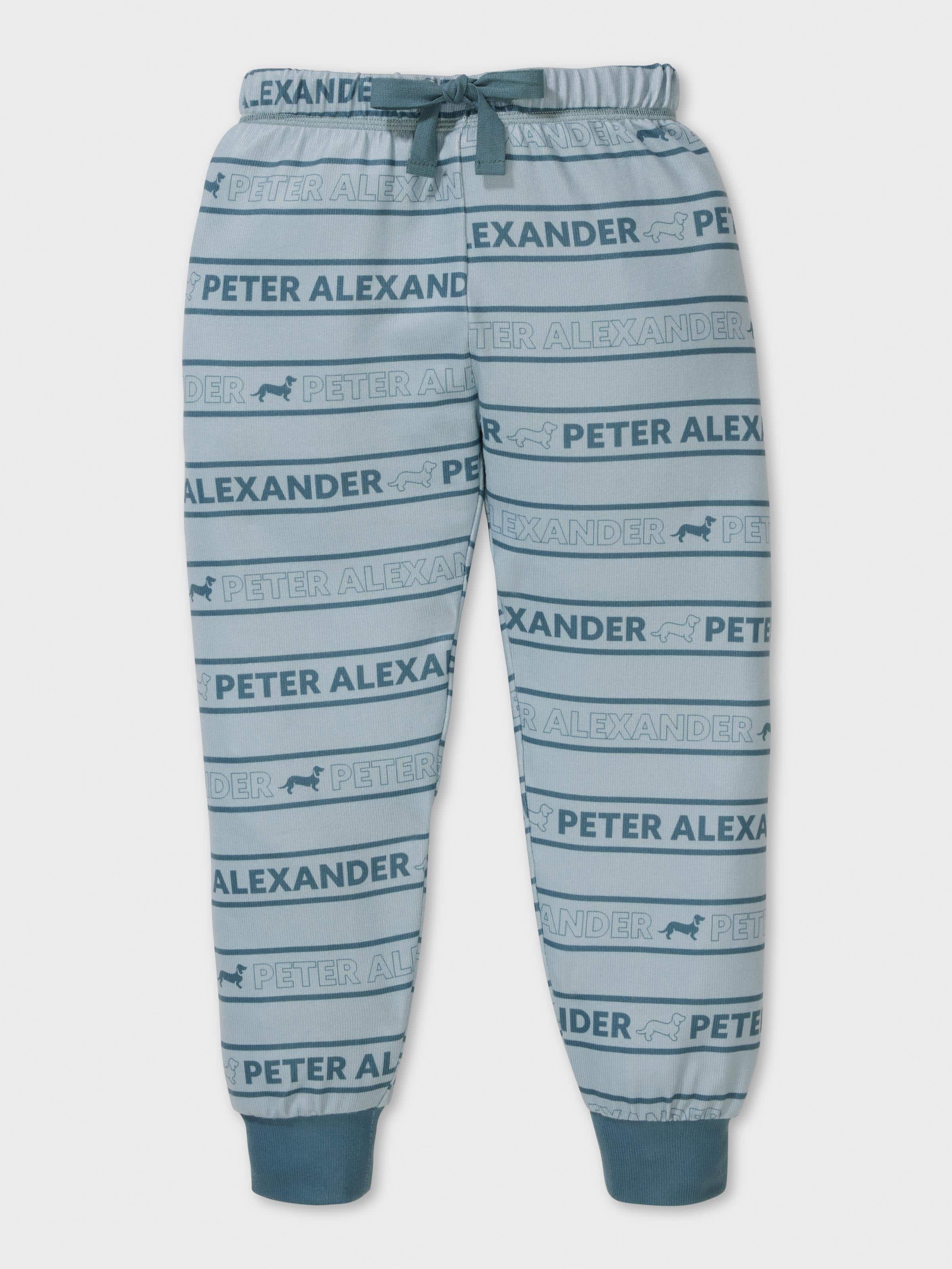 Boys Penny Logo Plush Long Pj Set