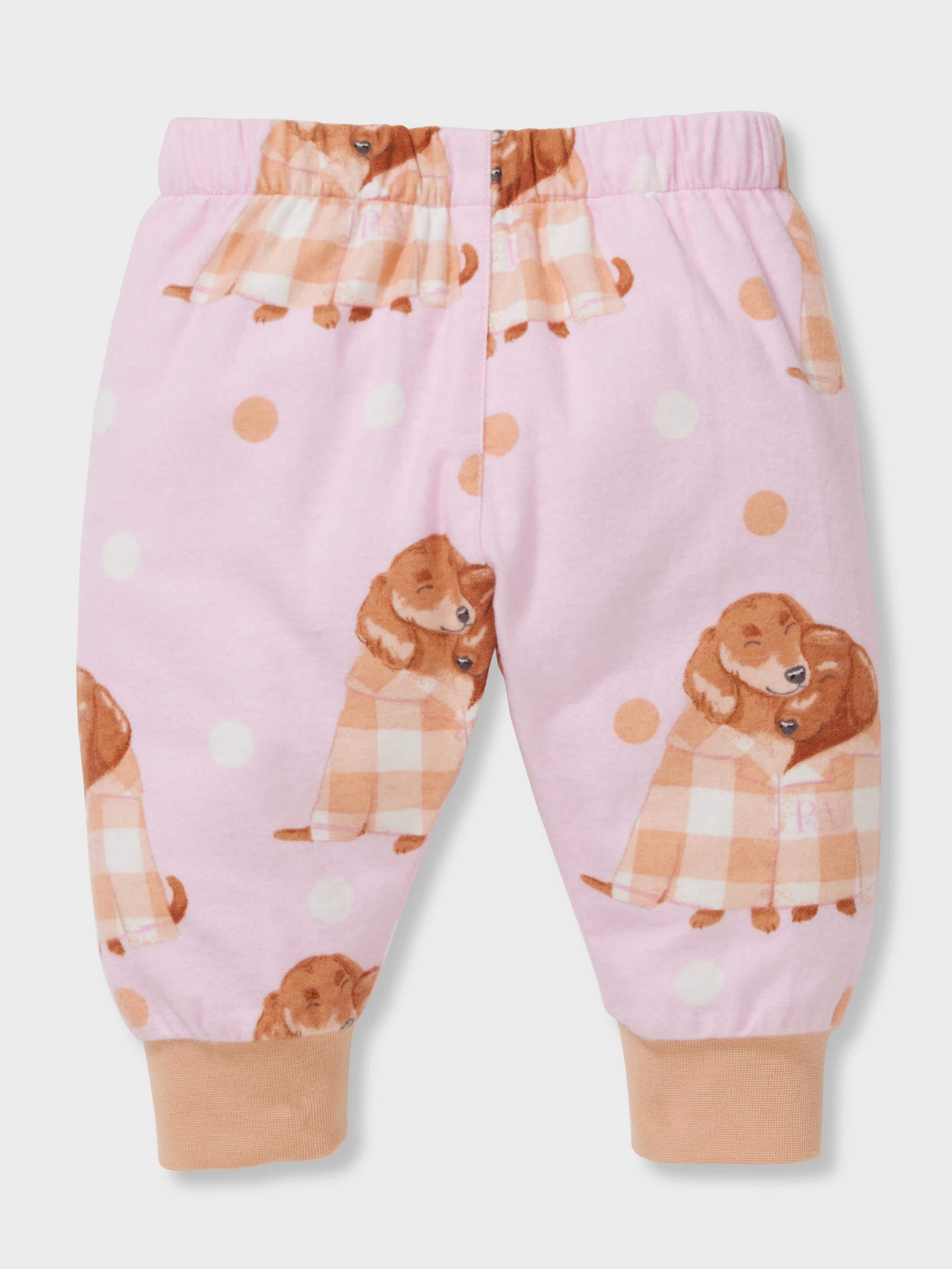 Baby Girl Cuddling Penny Long Pj Set