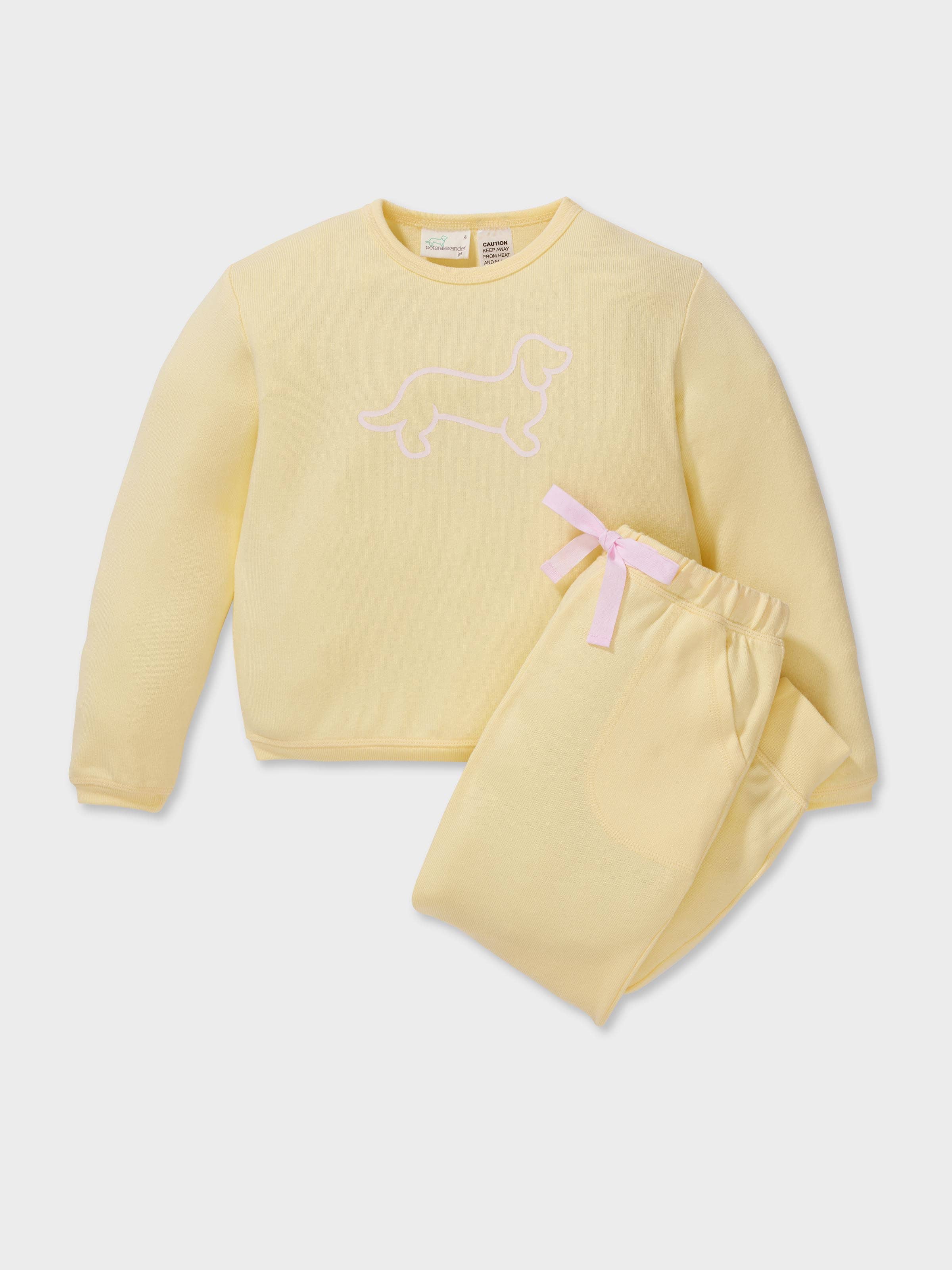 Girls Butter Plush Long Pj Set