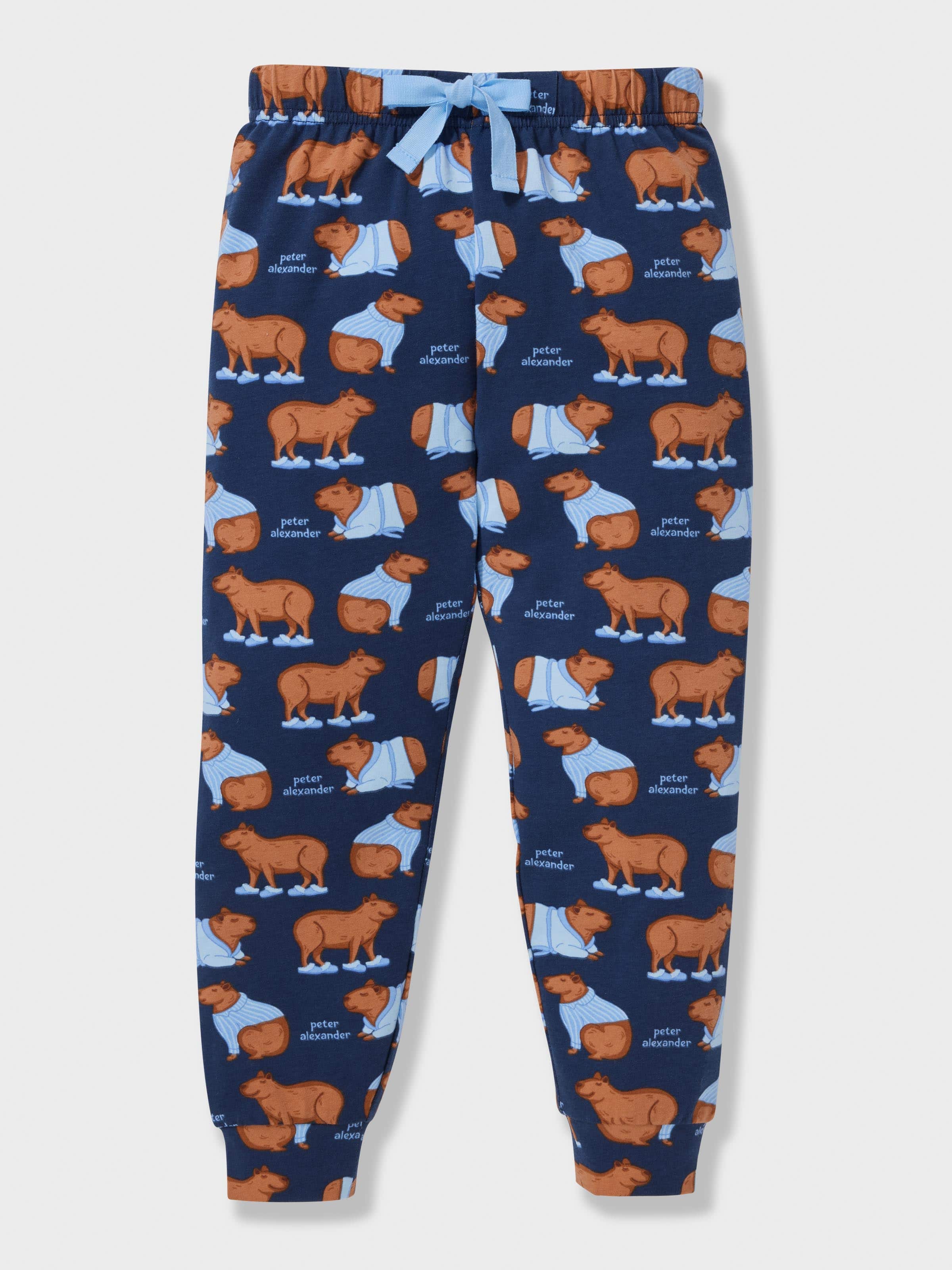 Jnr Boys Capybara Long Pj Set