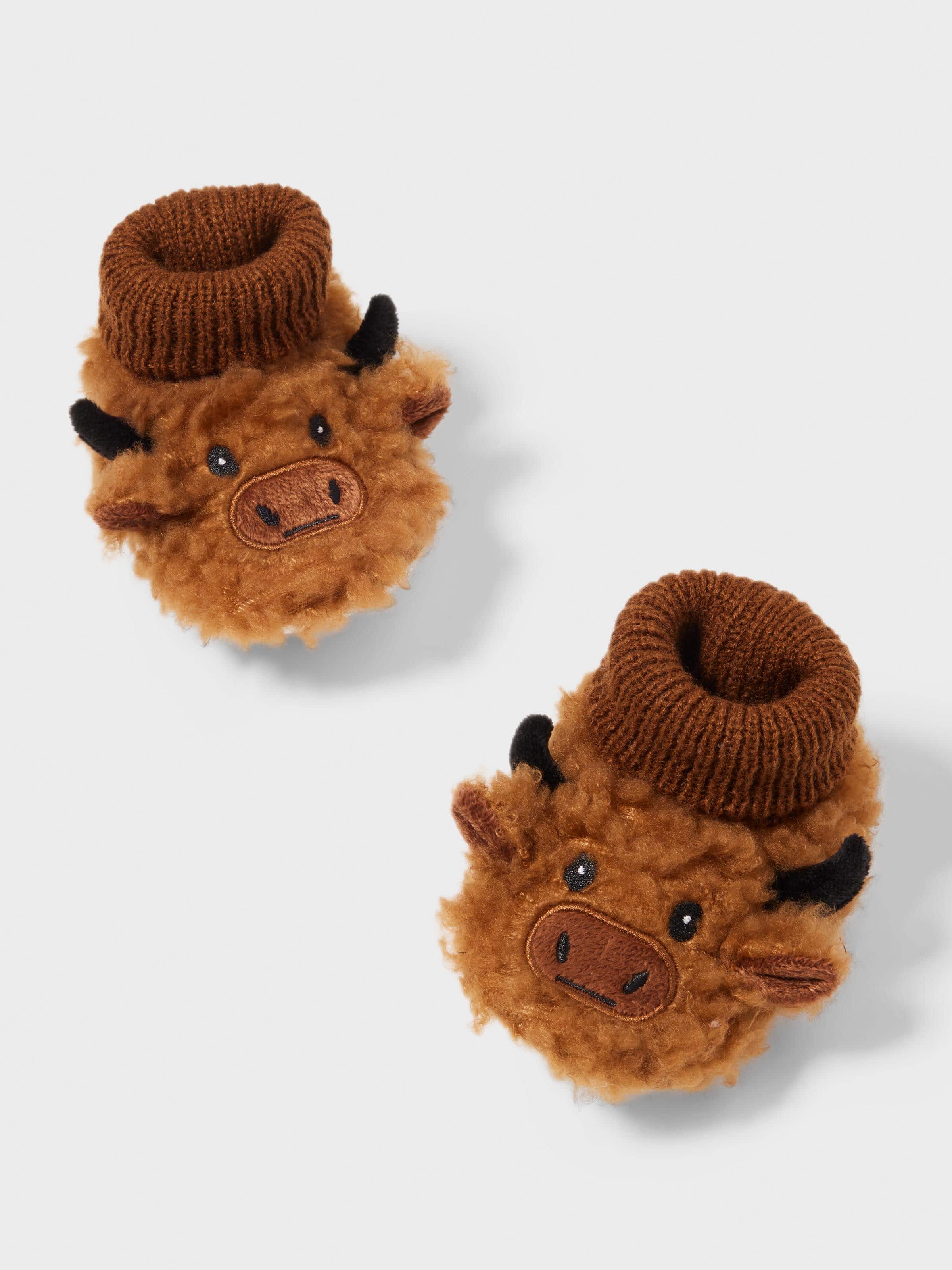 Baby Highland Cow Bootie