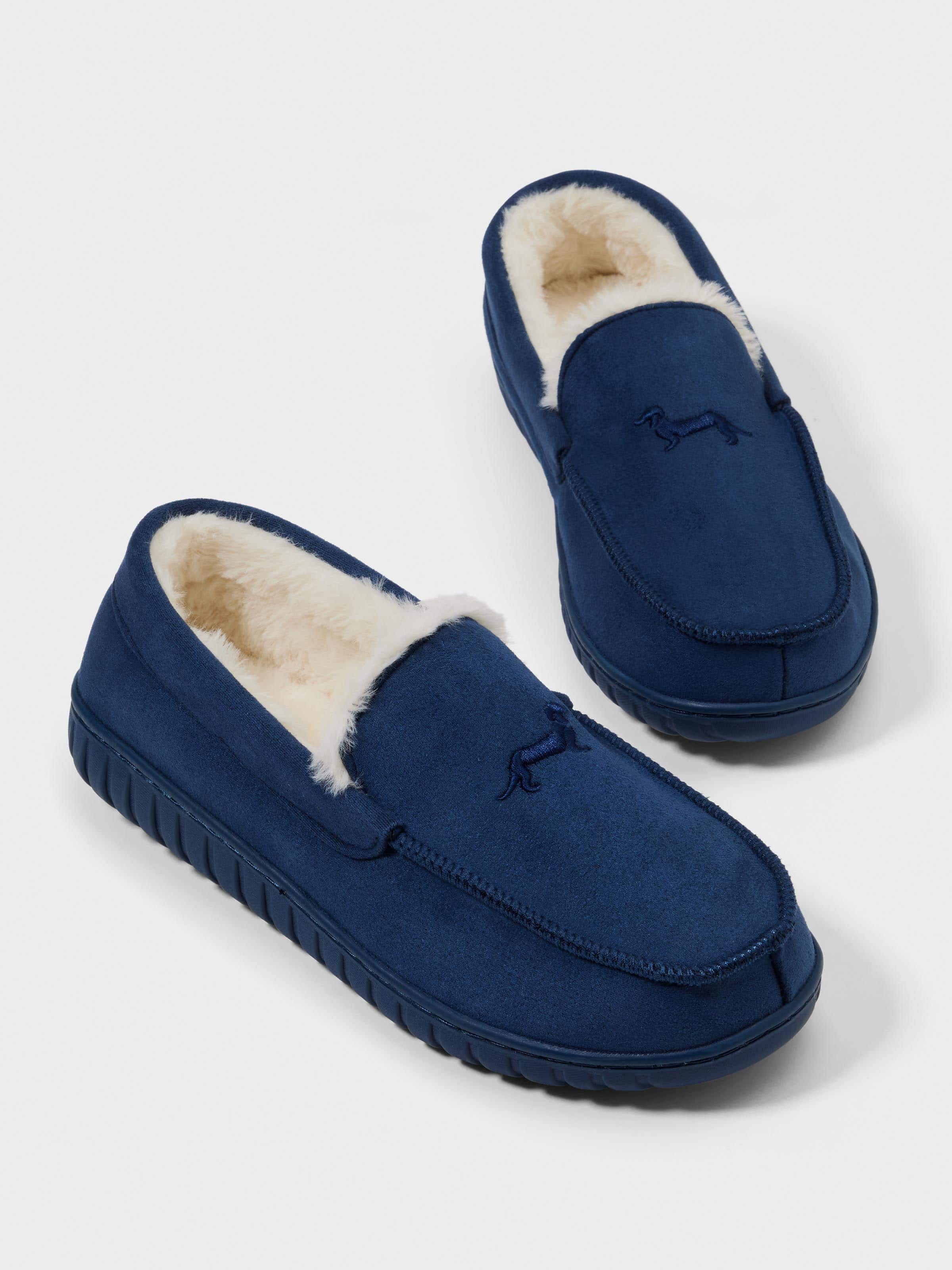 Navy Moccasin
