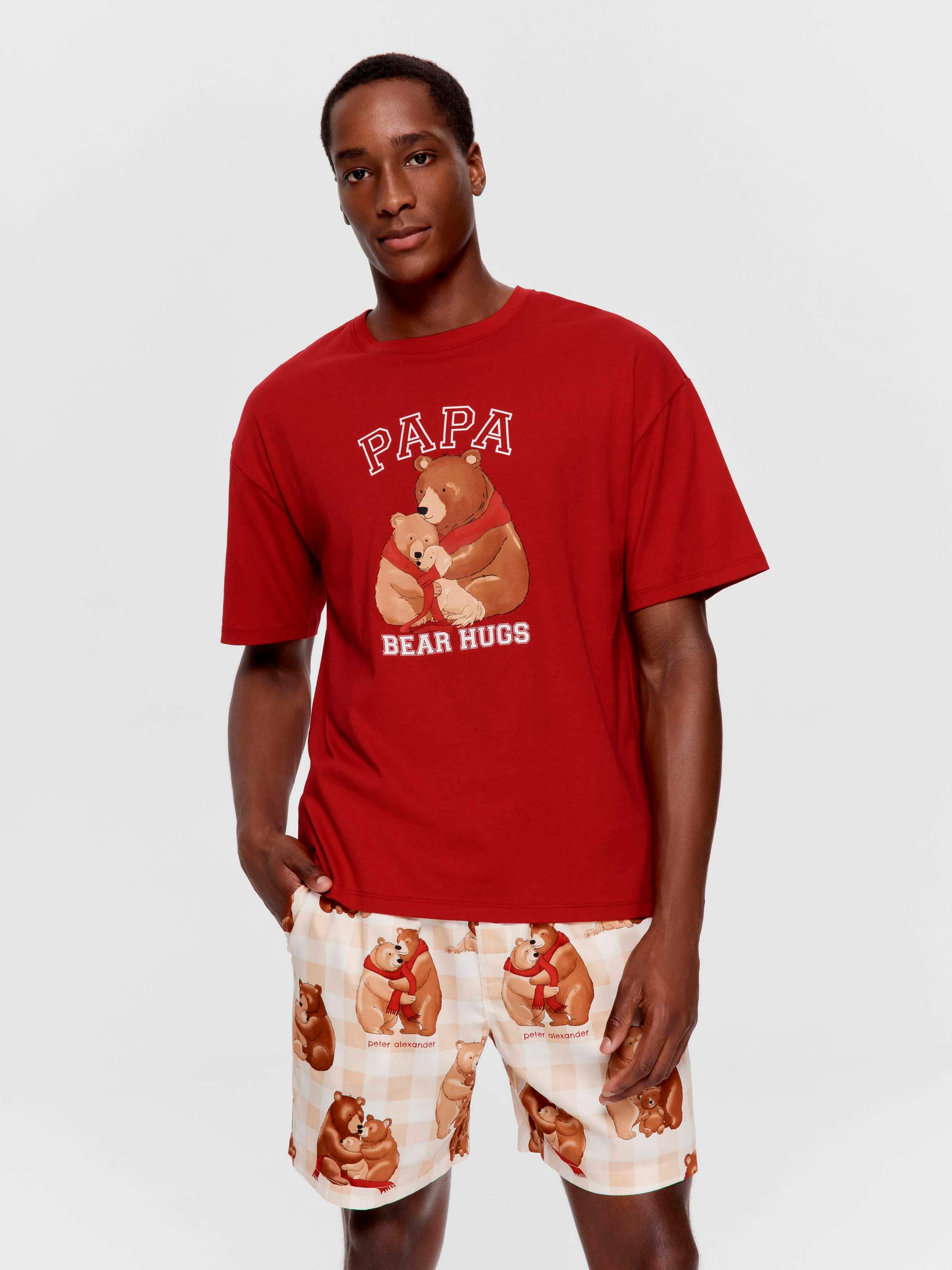 Papa Bear Hugs Tee