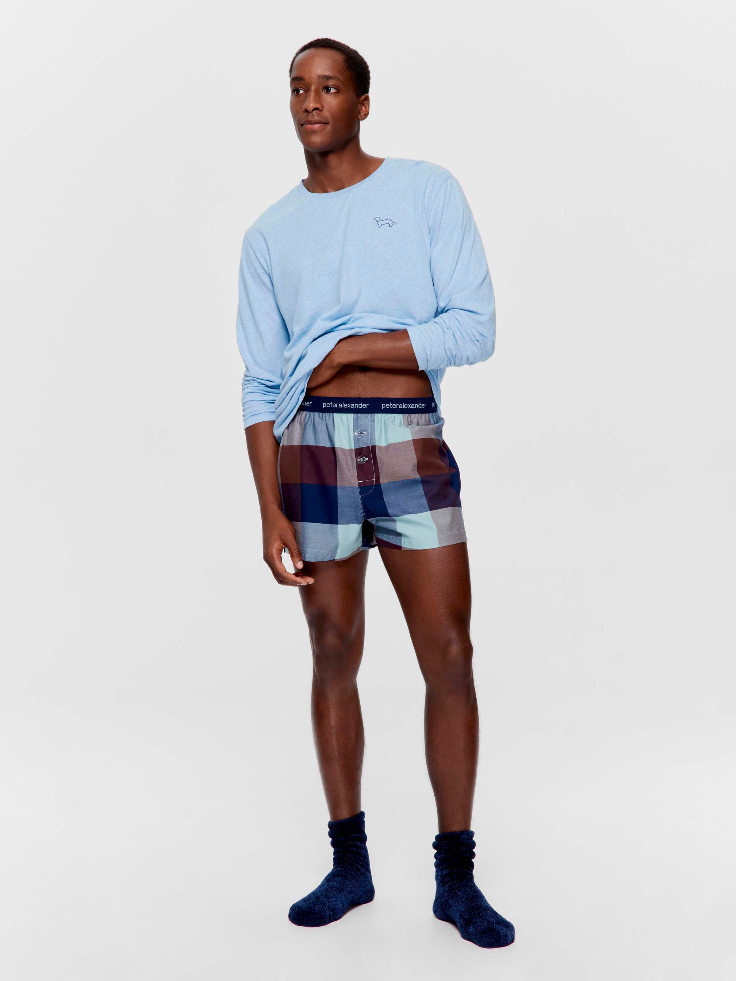 Buffalo Check Boxer Short