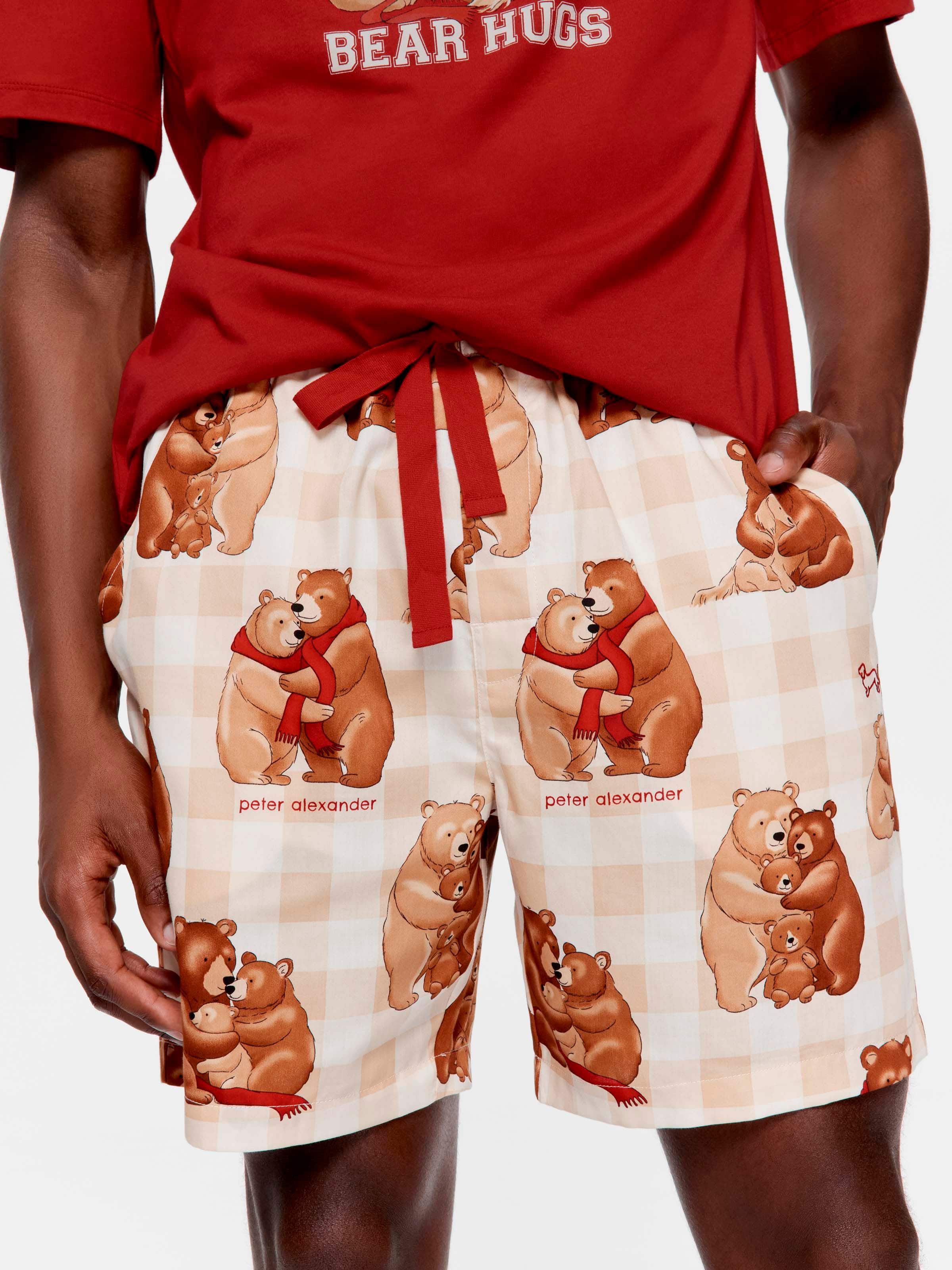 Papa Bear Hugs Mid Short