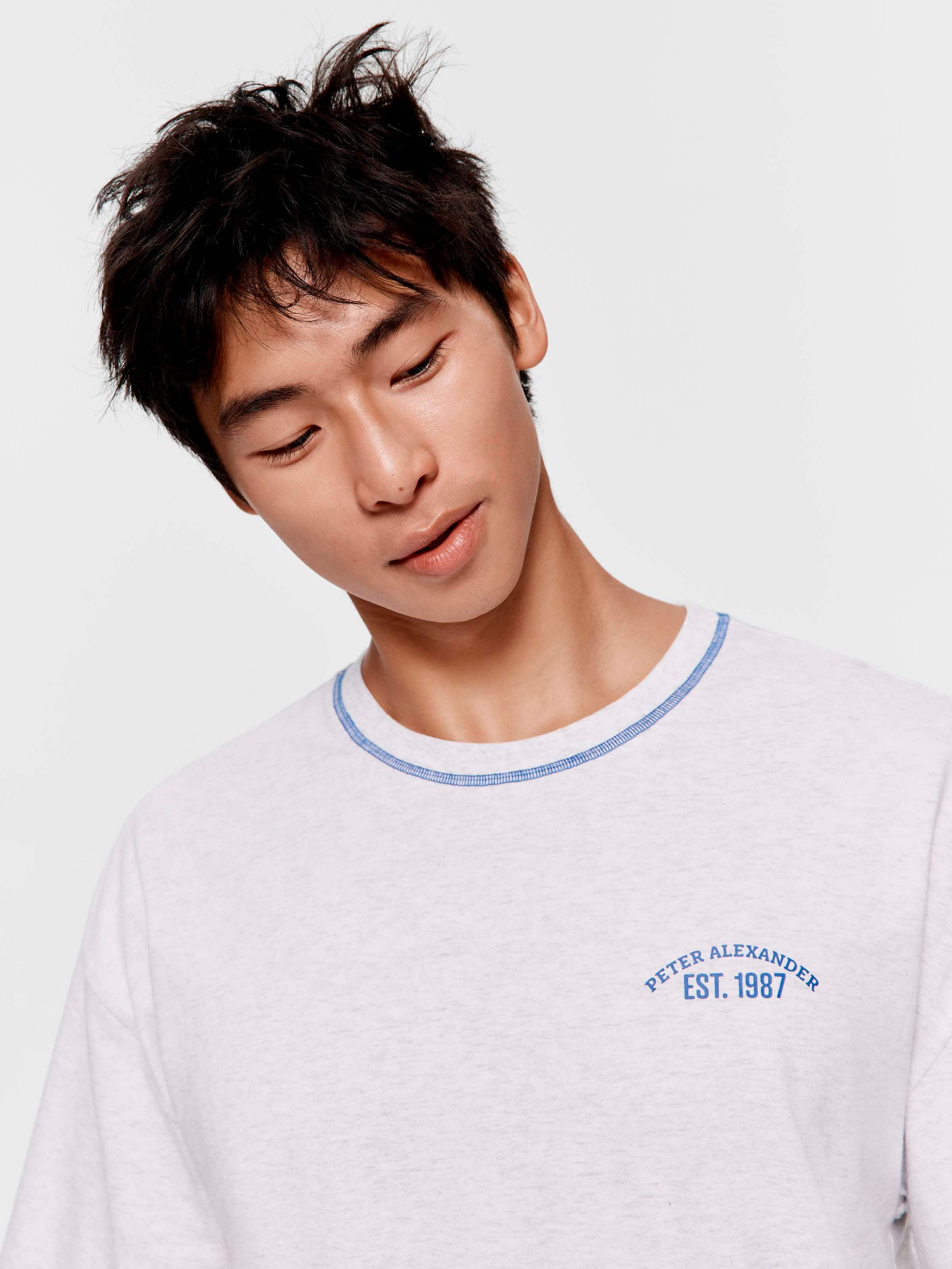 Grey Marle Relaxed Tee