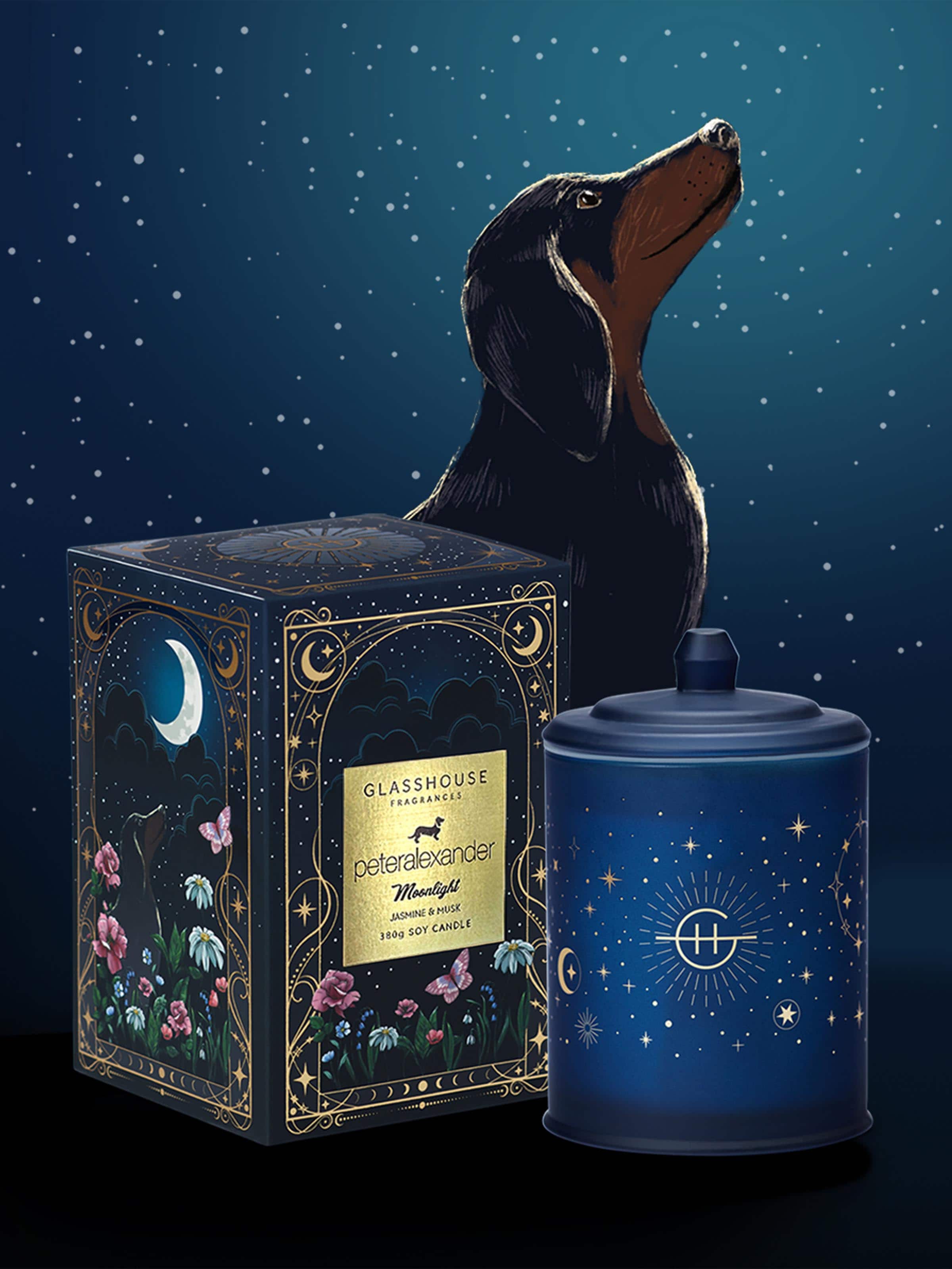 Glasshouse Fragrances Moonlight 380G Candle