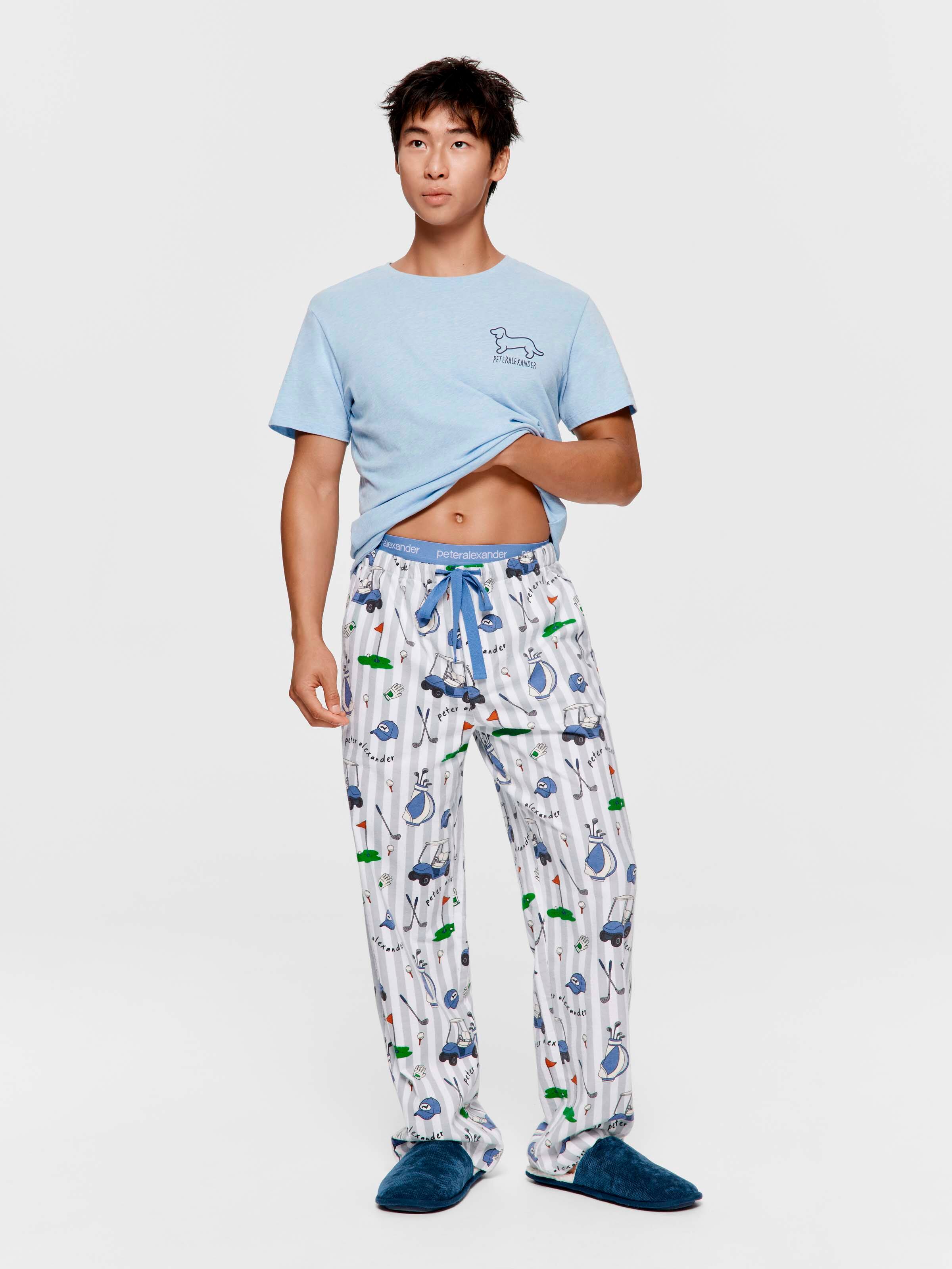 Golfing Trip Flannelette Classic Pj Pant