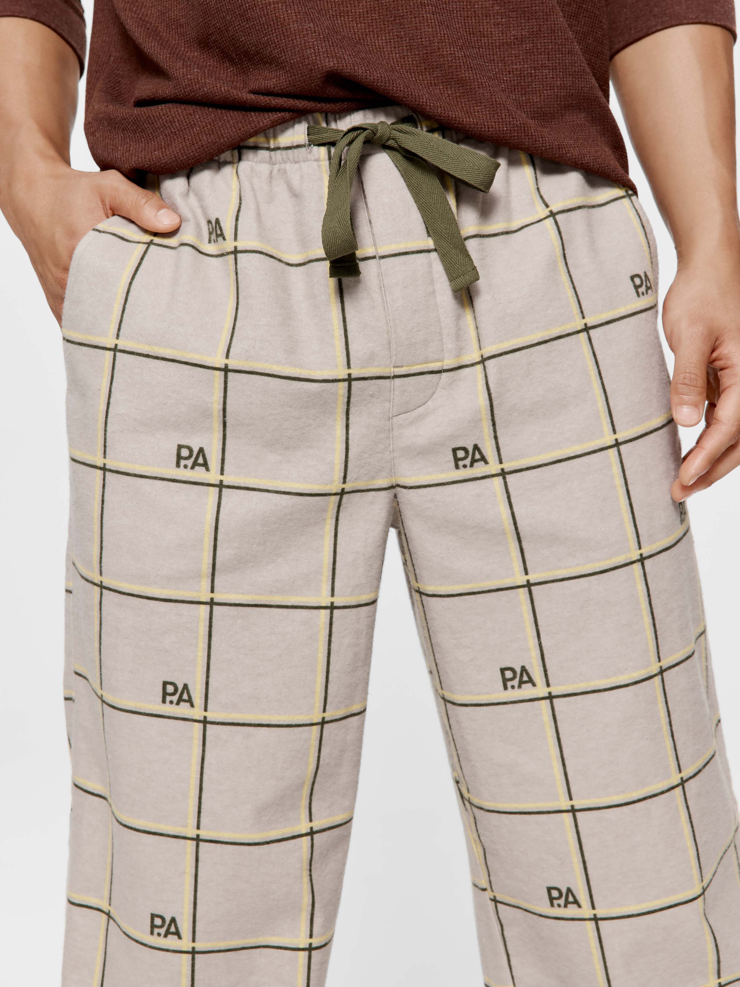 Windowpane Classic Pj Pant