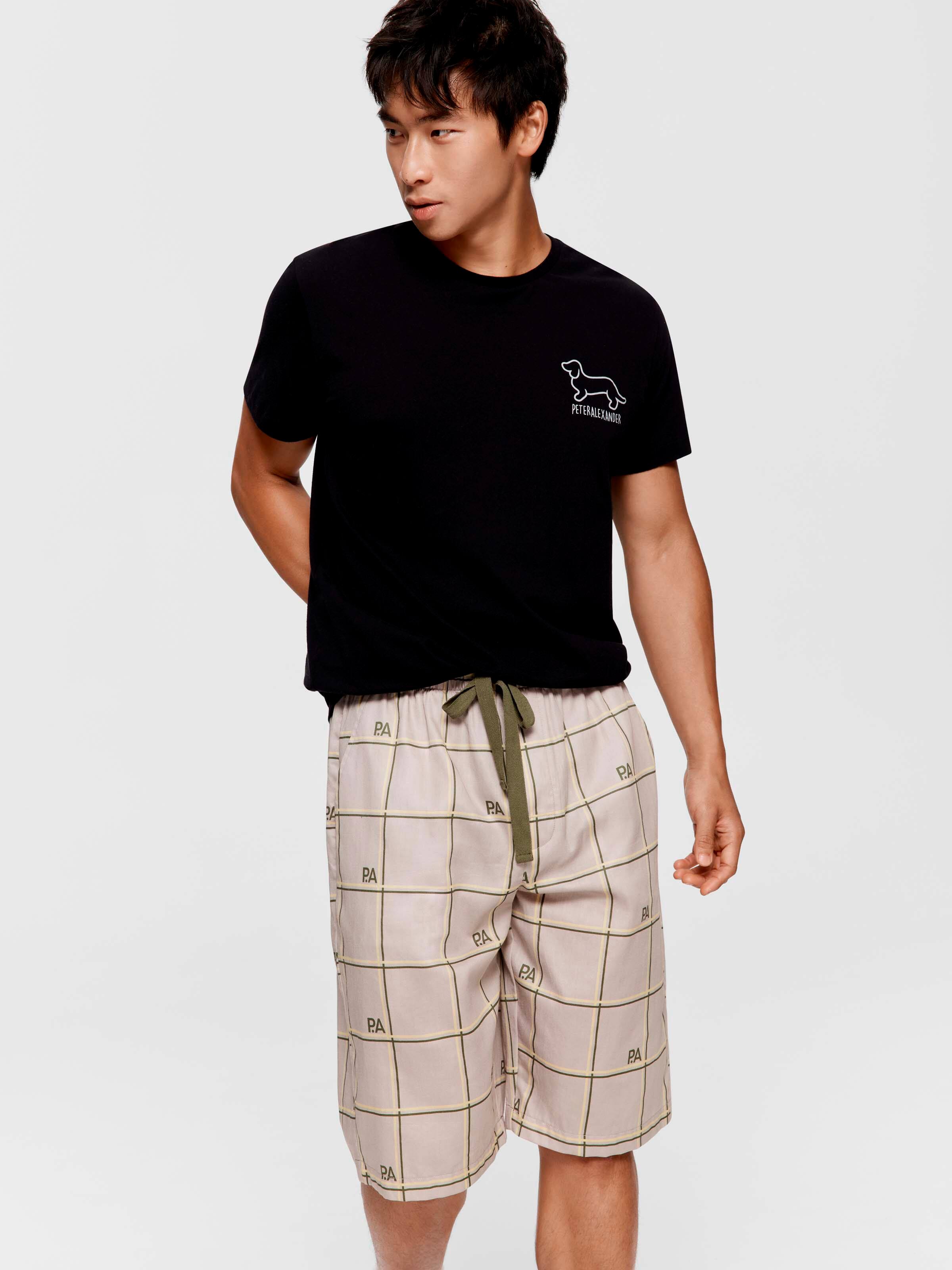 Windowpane Sleep Short