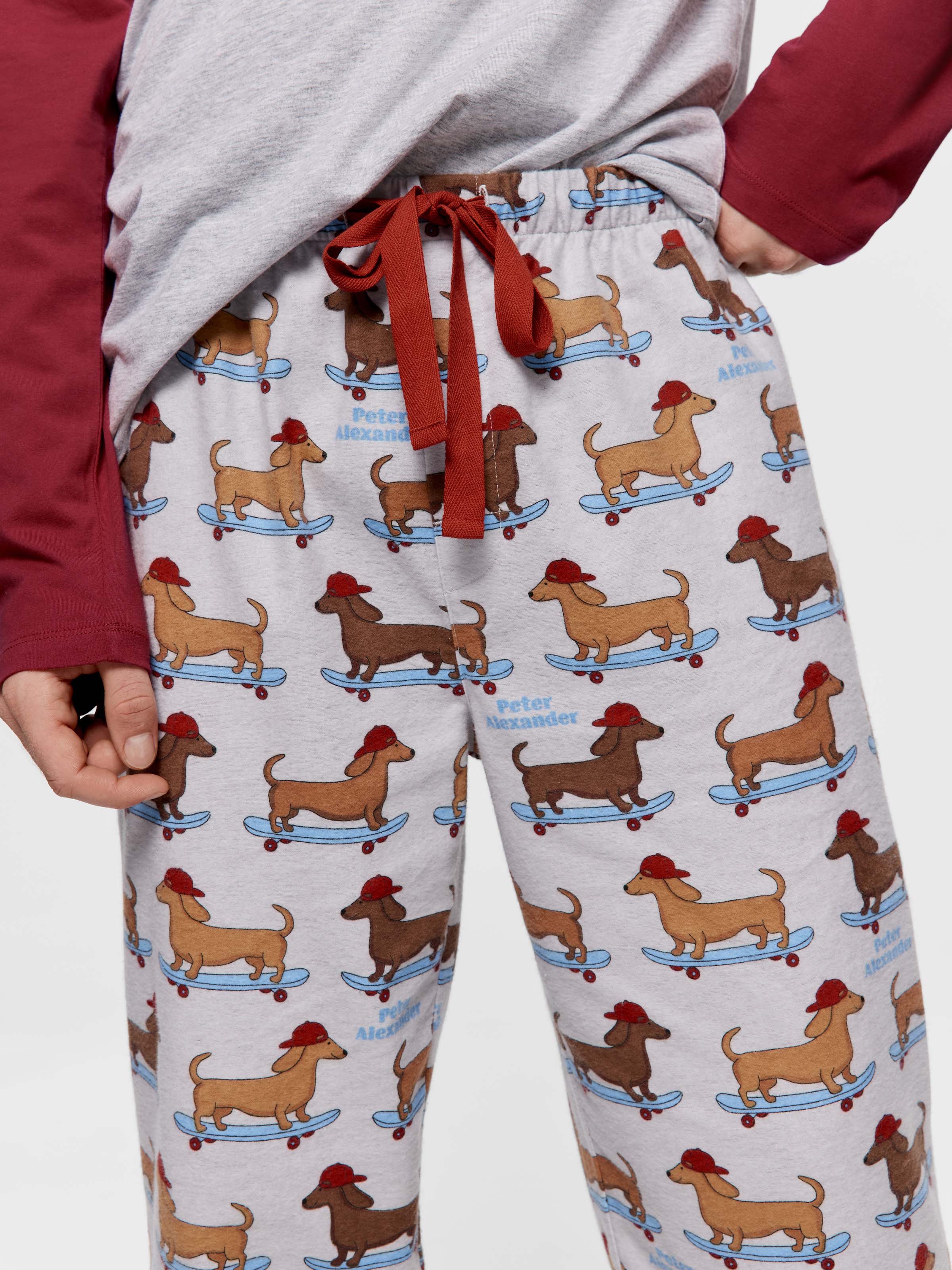 Skateboard Penny Flannelette Classic Pj Pant