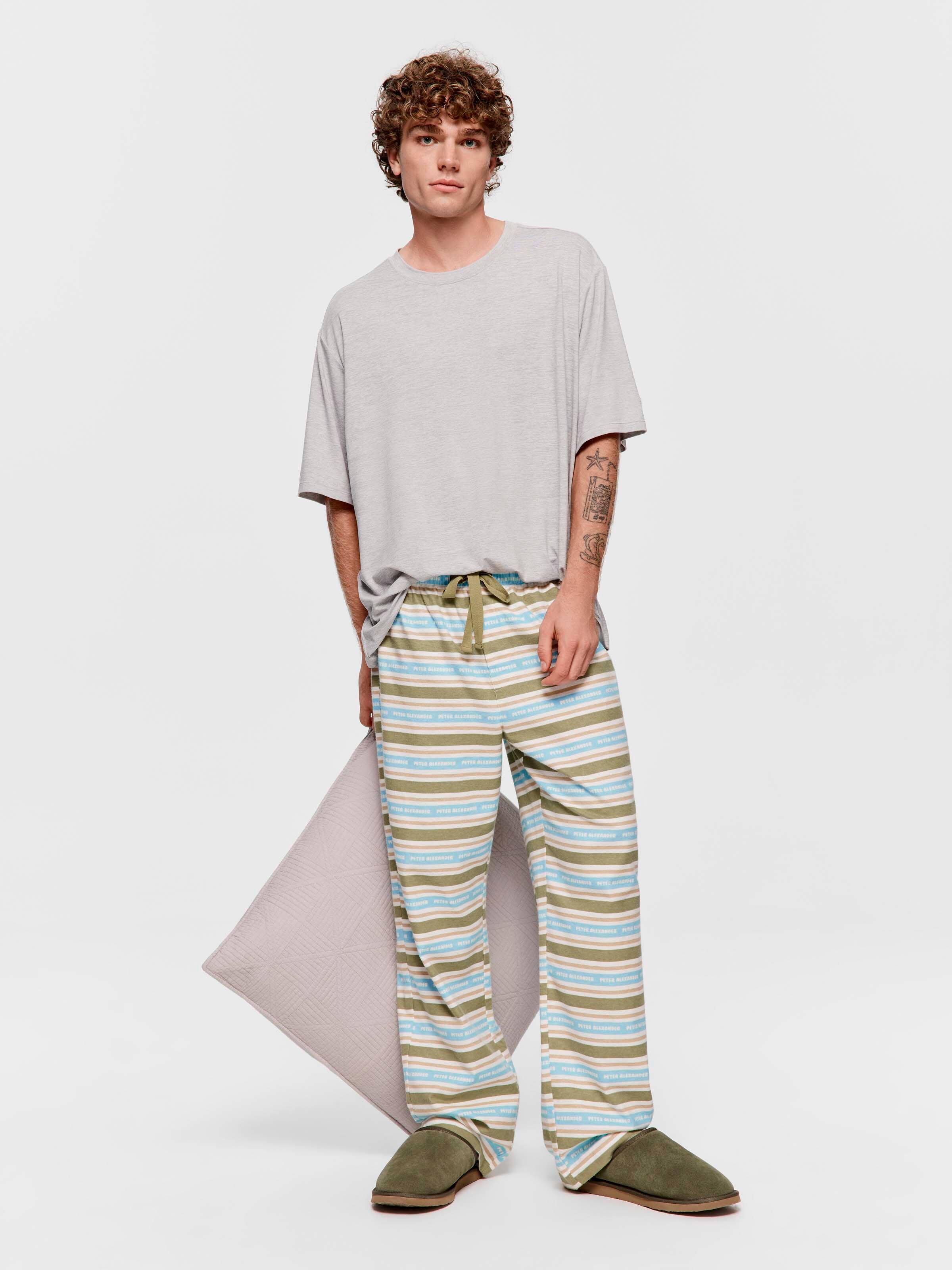 P.A Stripe Flannelette Classic Pj Pant