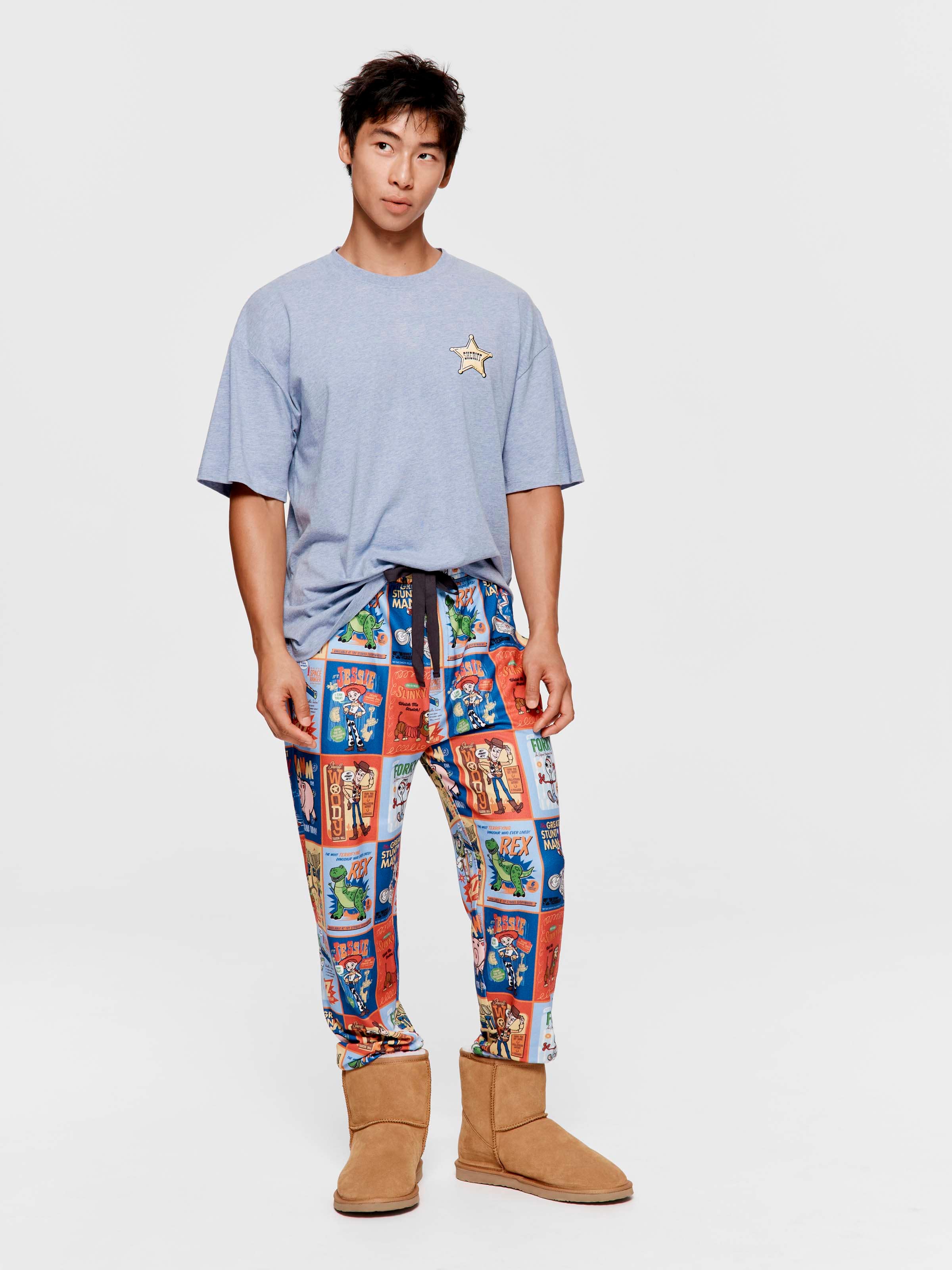 Toy Story Grid Jogger Pj Pant