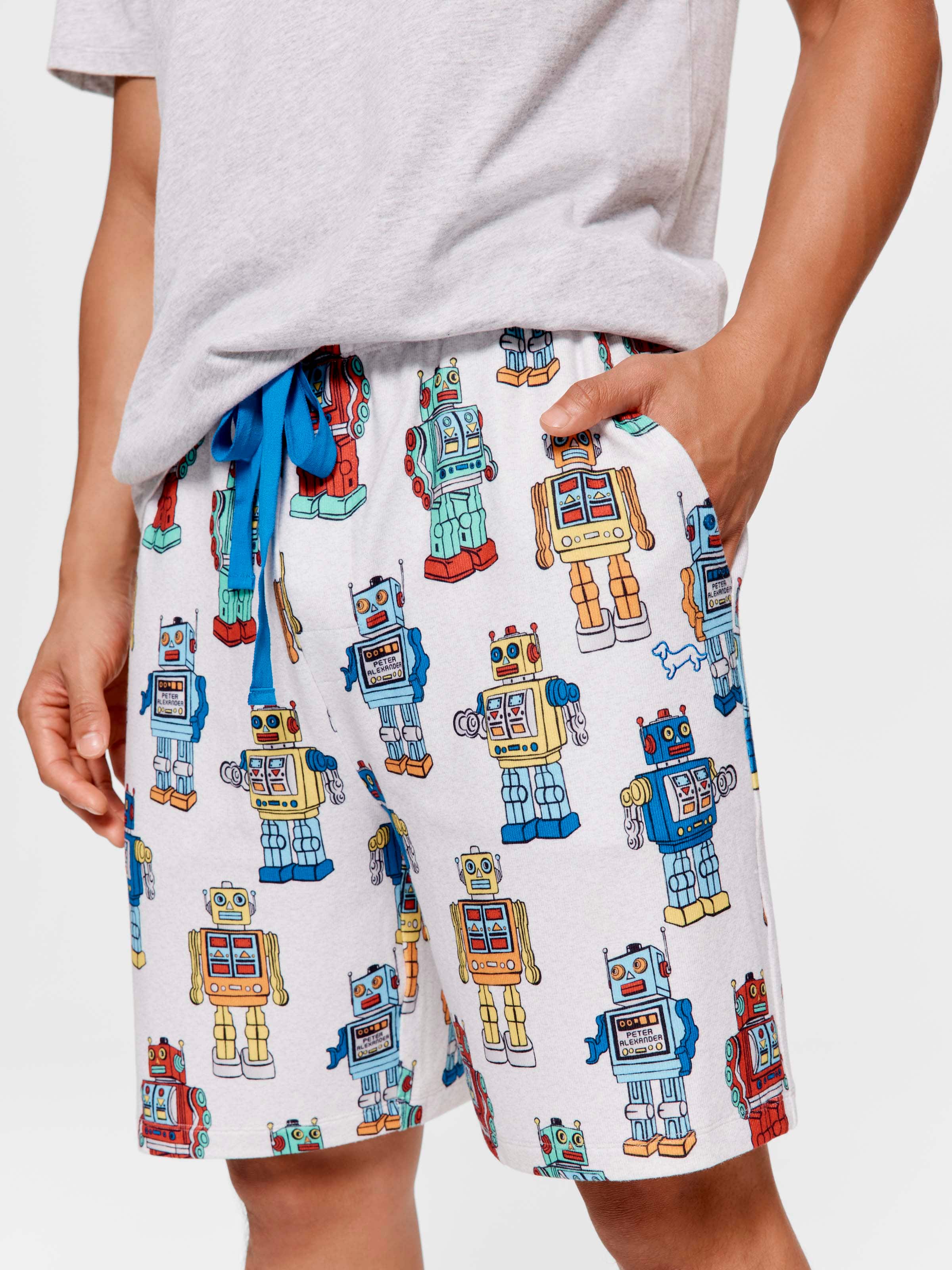 Robot Plush Mid Short