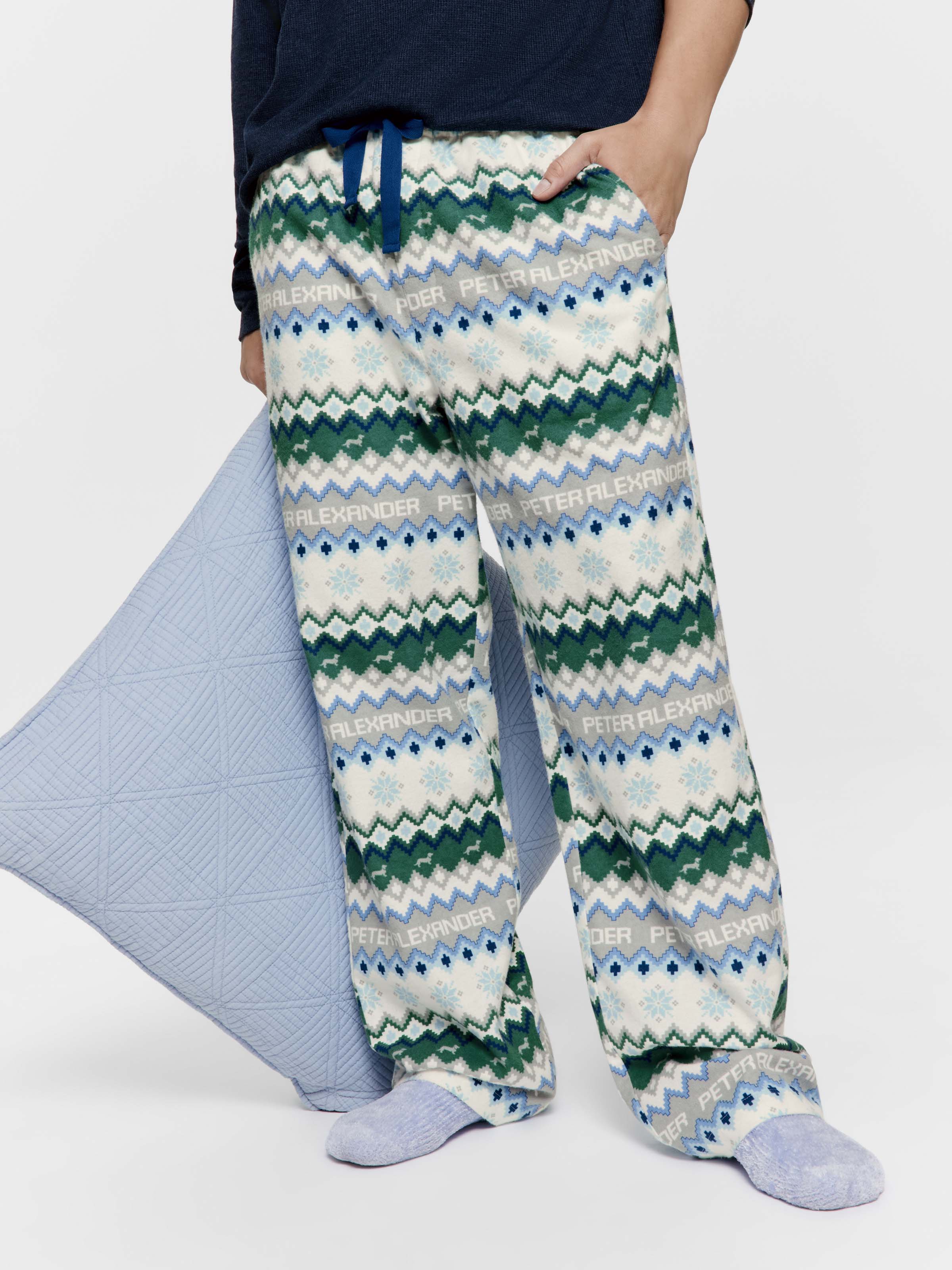 Fair Isle Flannelette Classic Pj Pant