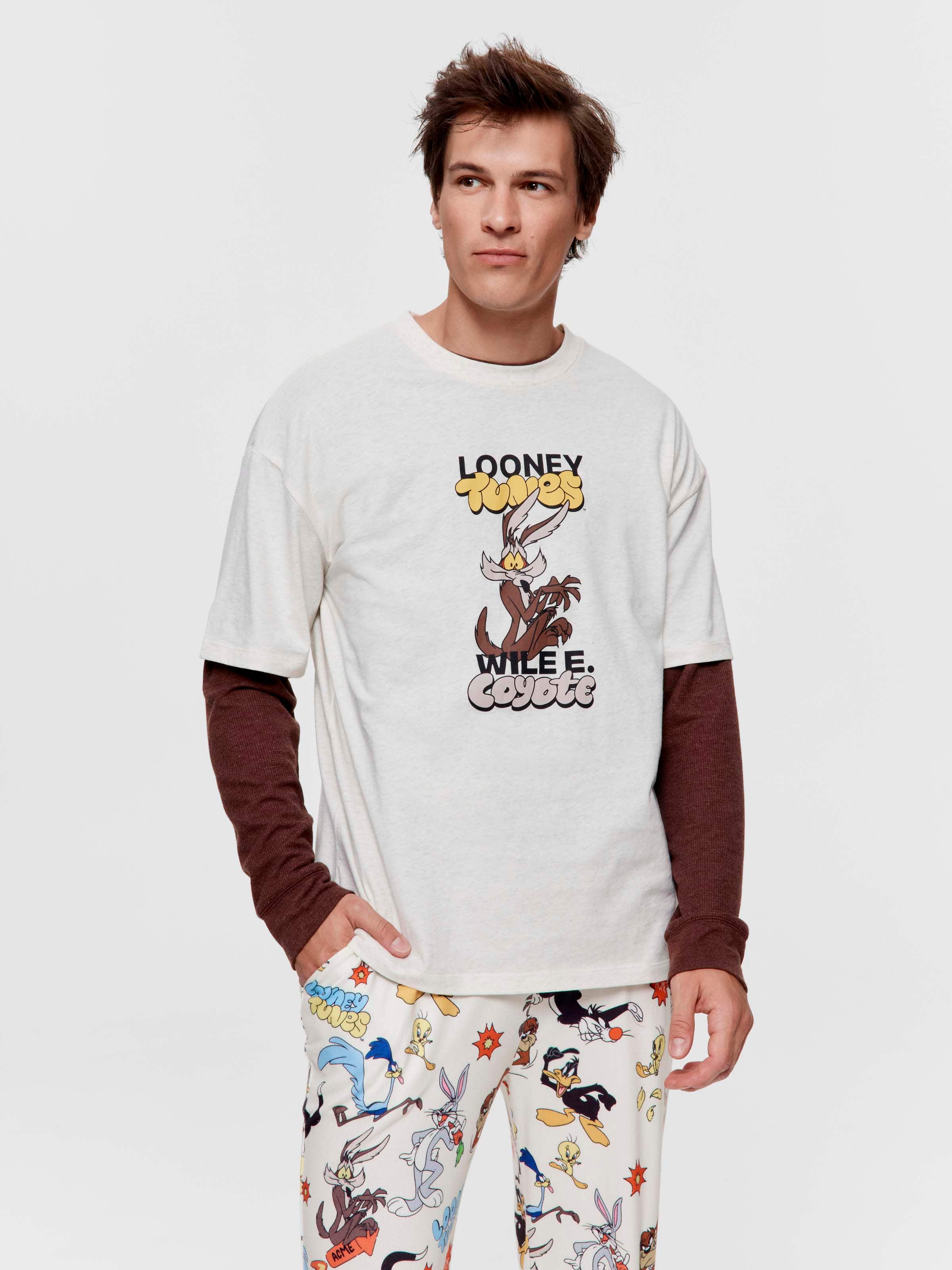Looney Tunes Wile E. Coyote 100% Cotton Relaxed Tee