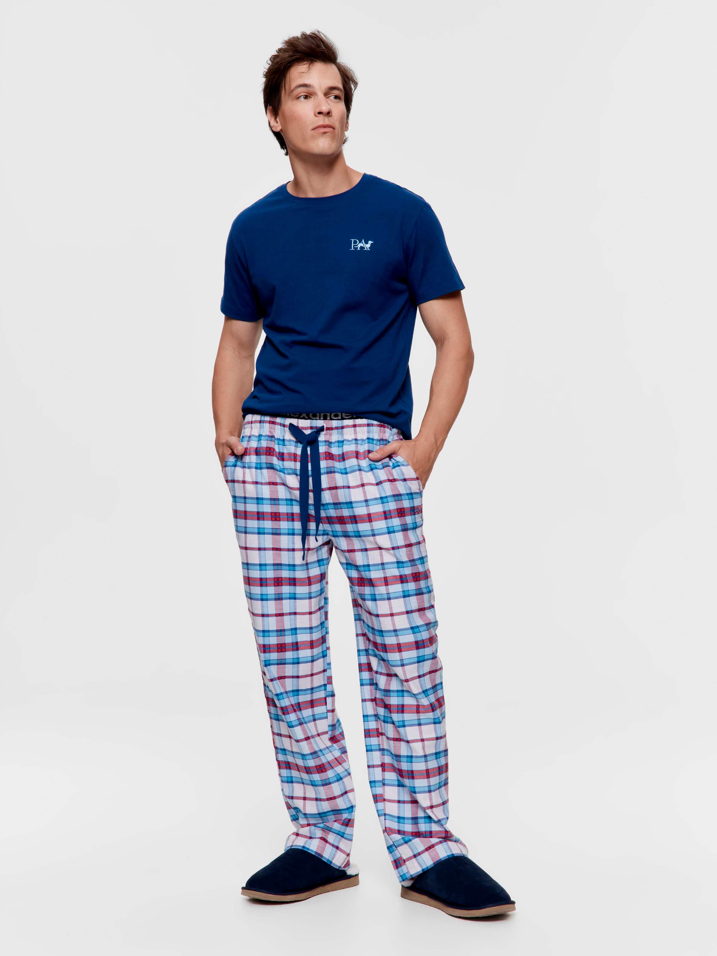 Multi Check 100% Cotton Classic Pj Pant