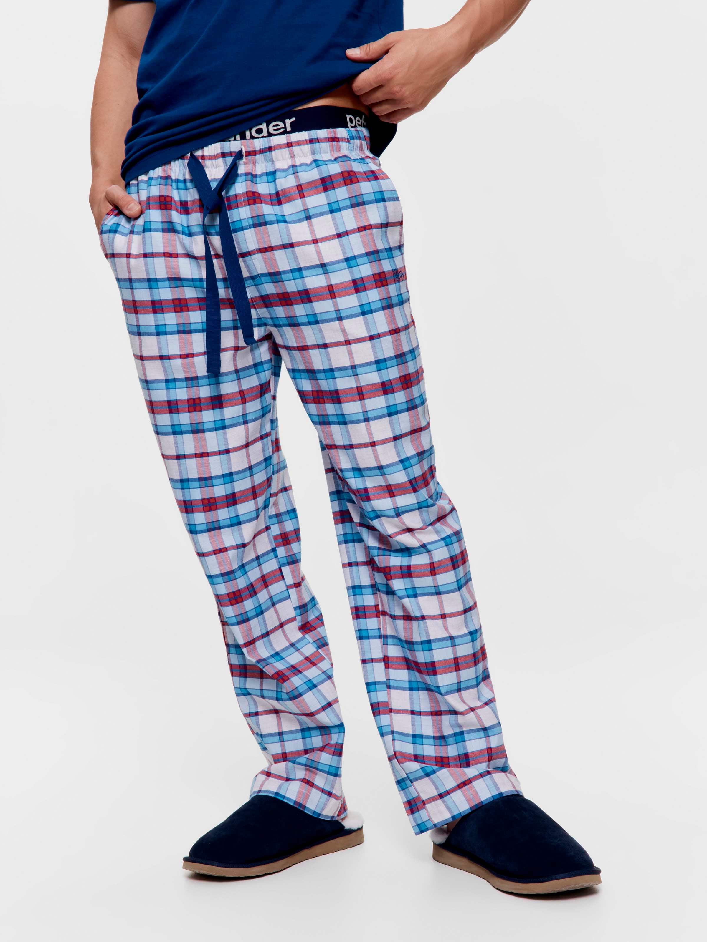 Multi Check 100% Cotton Classic Pj Pant