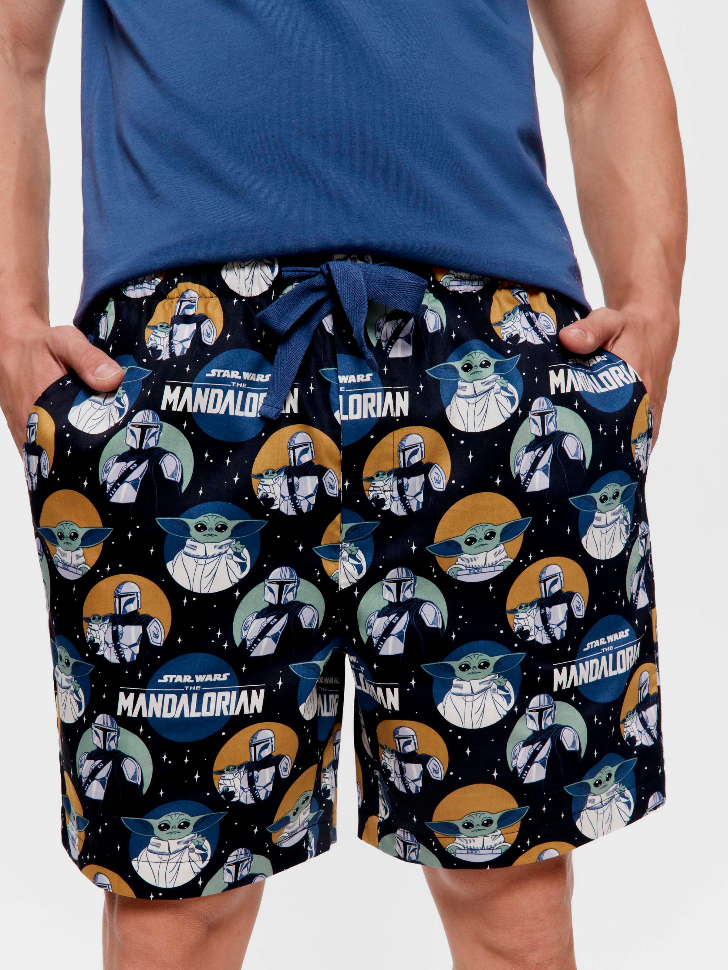 Star Wars The Mandalorian 100% Cotton Mid Short