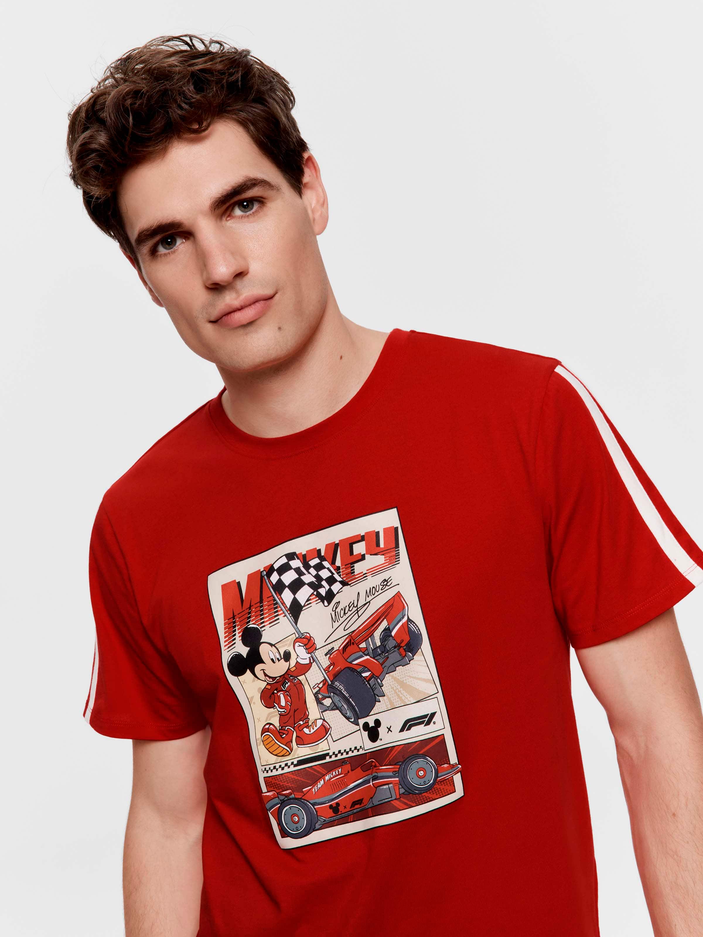 F1 X Mickey Mouse Tee