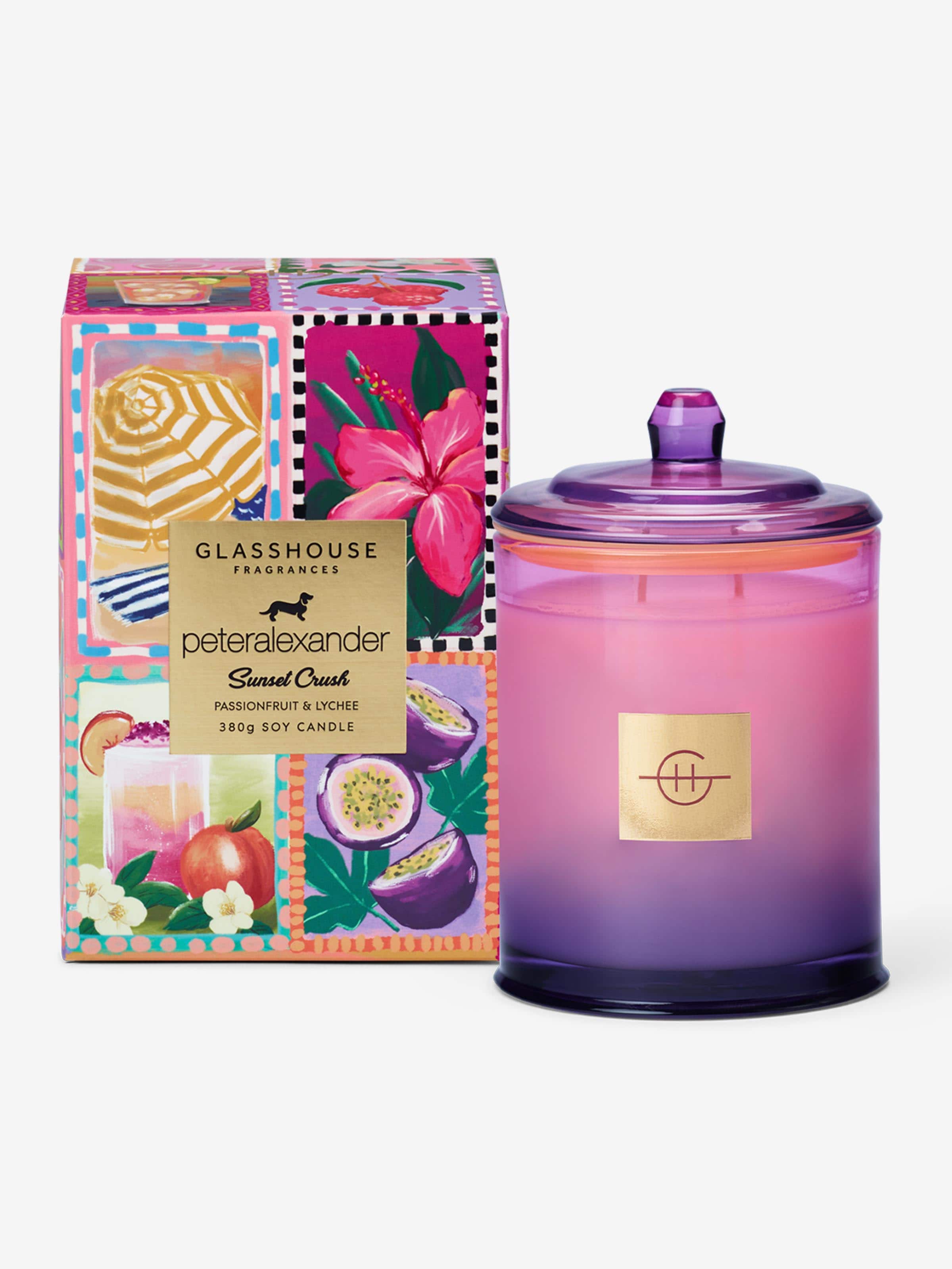 Glasshouse Fragrances Limited Edition Sunset Crush 380G Candle