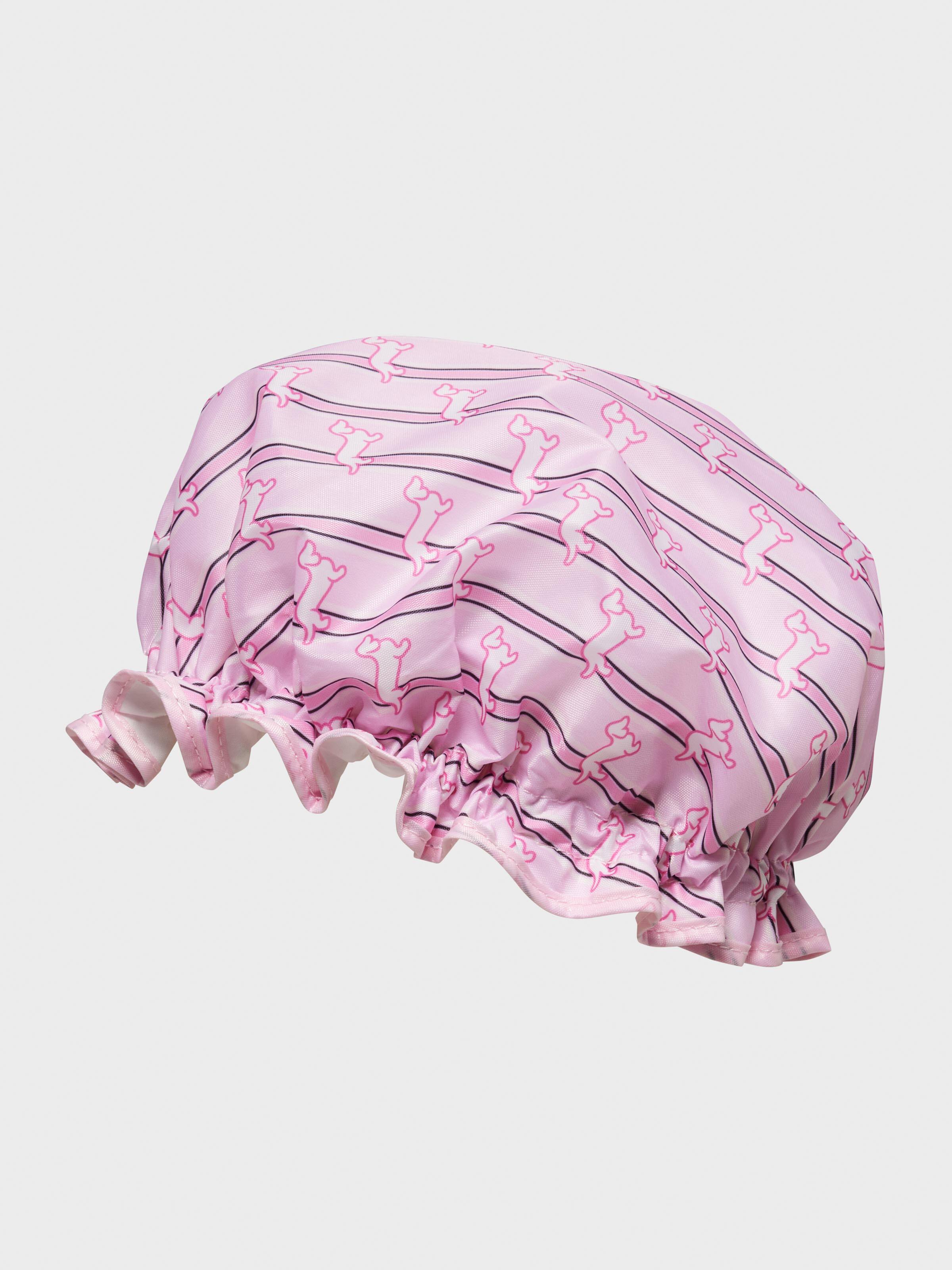 Penny Stripe Shower Cap