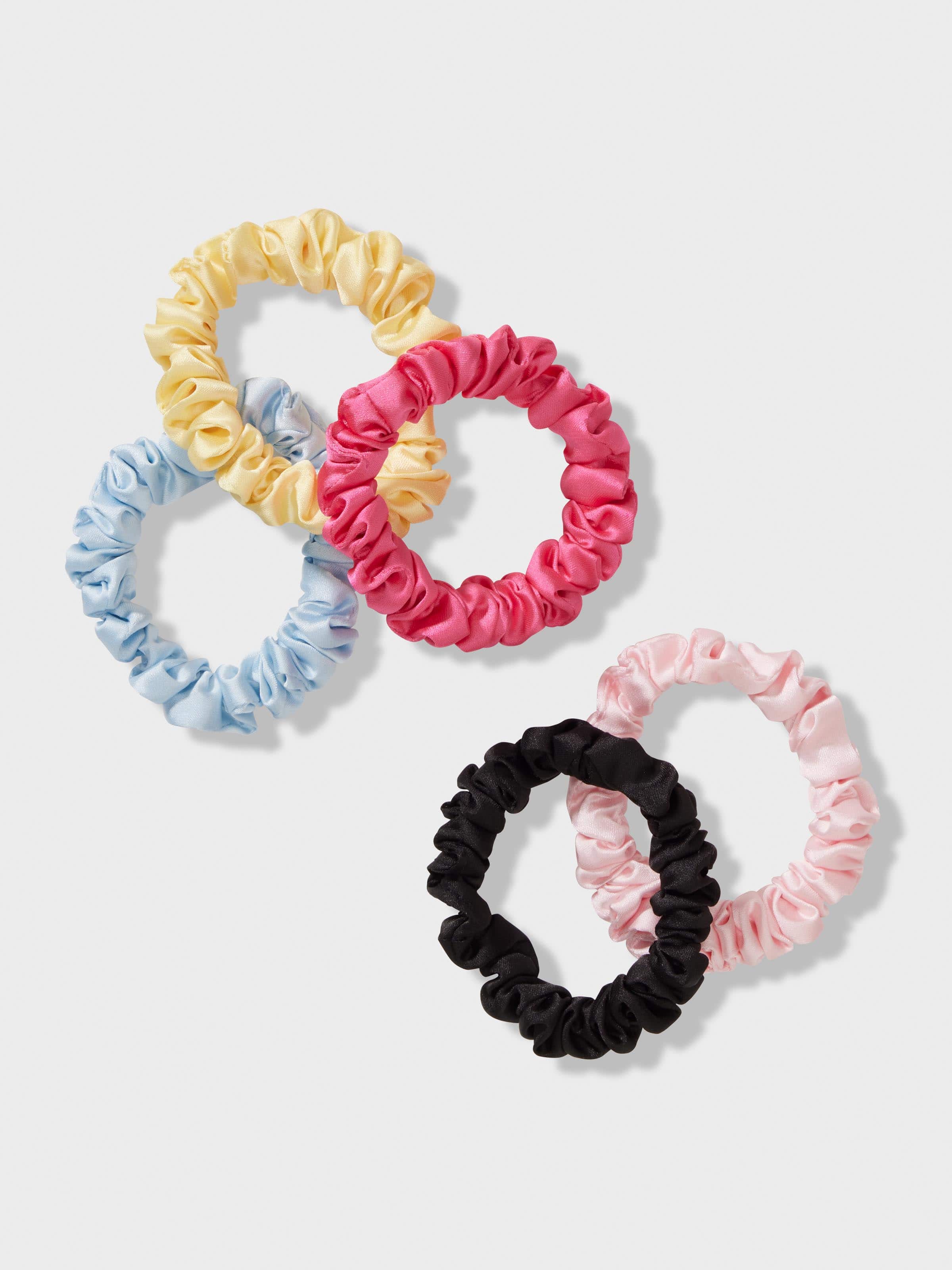 Mini Satin Scrunchies