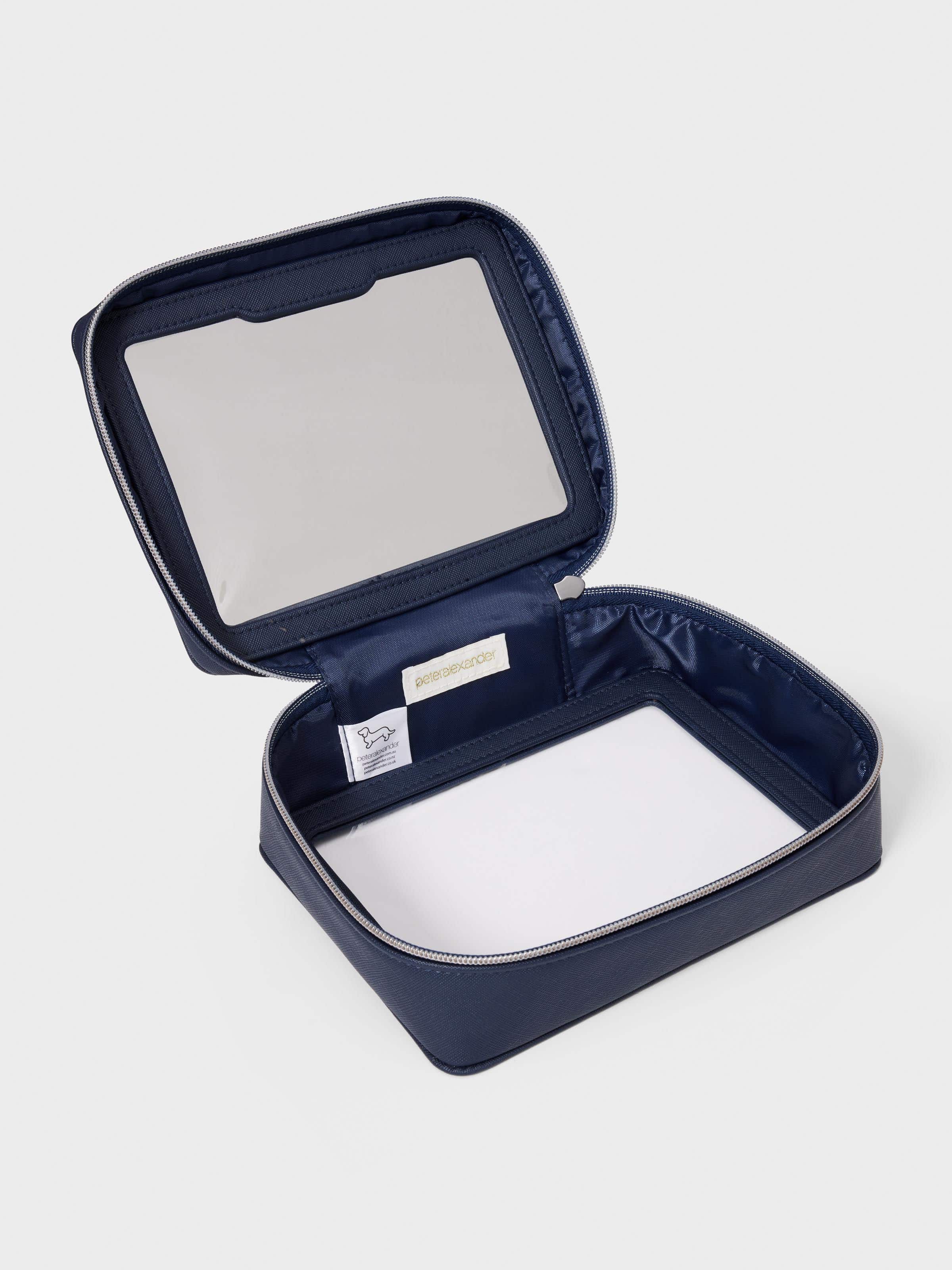 Navy Clear Cos Bag