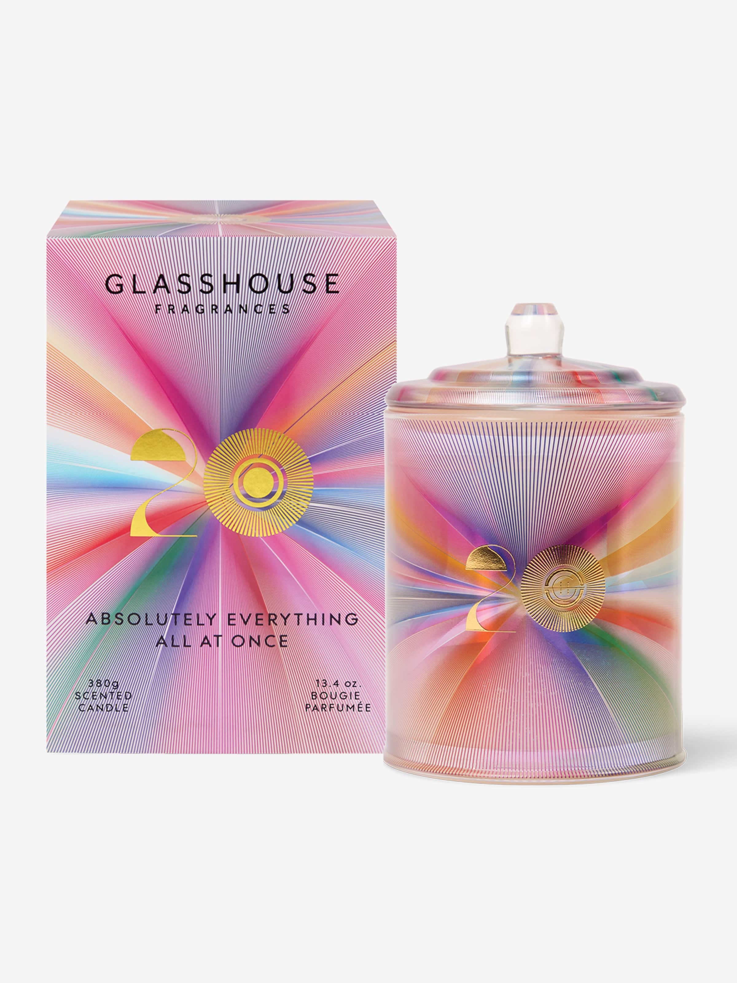 Glasshouse Fragrances Limited Edition Absolutely Everything All At Once 380G Candle