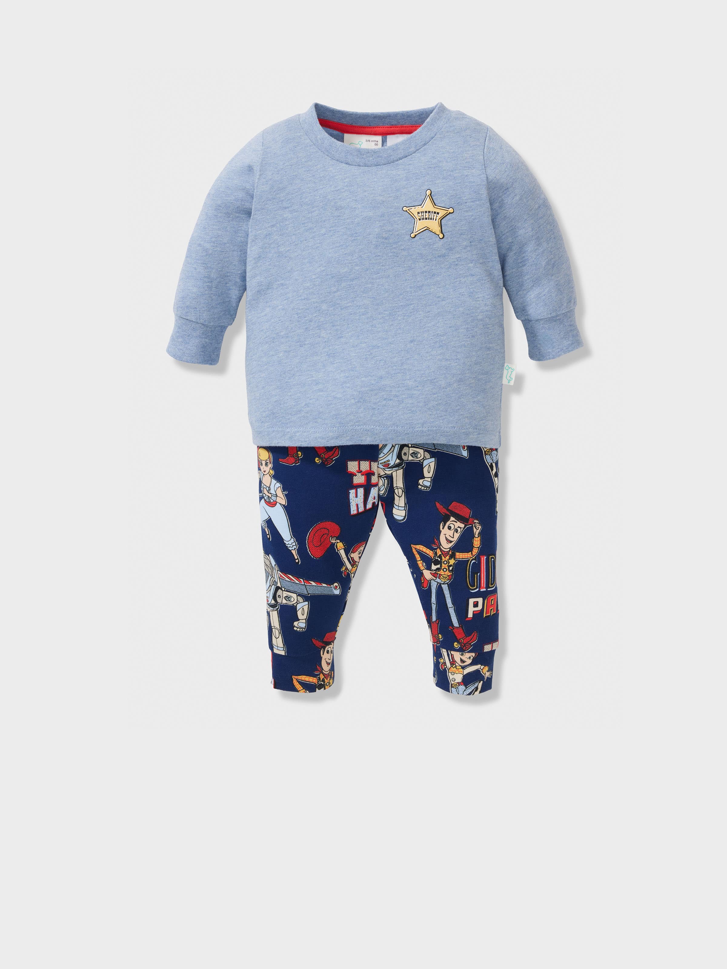Baby Boy Toy Story Woody Long Pj Set