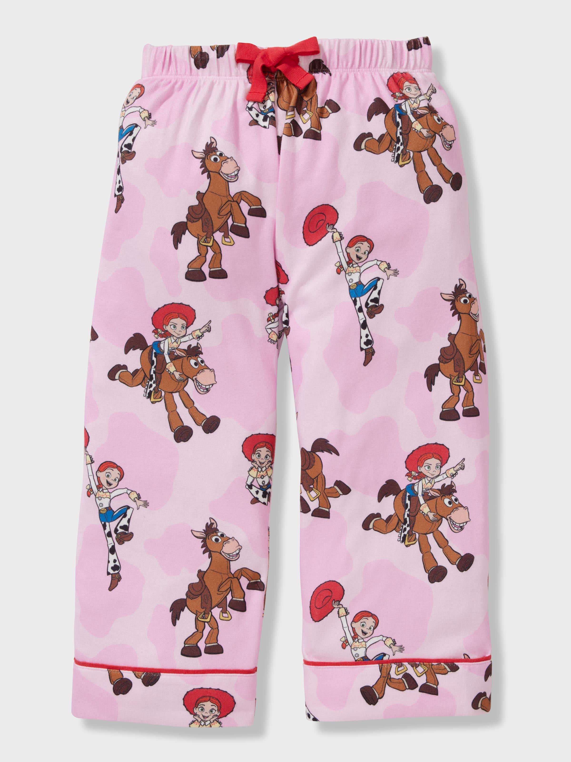 Jnr Girls Toy Story Jessie Plush Long Classic Pj Set