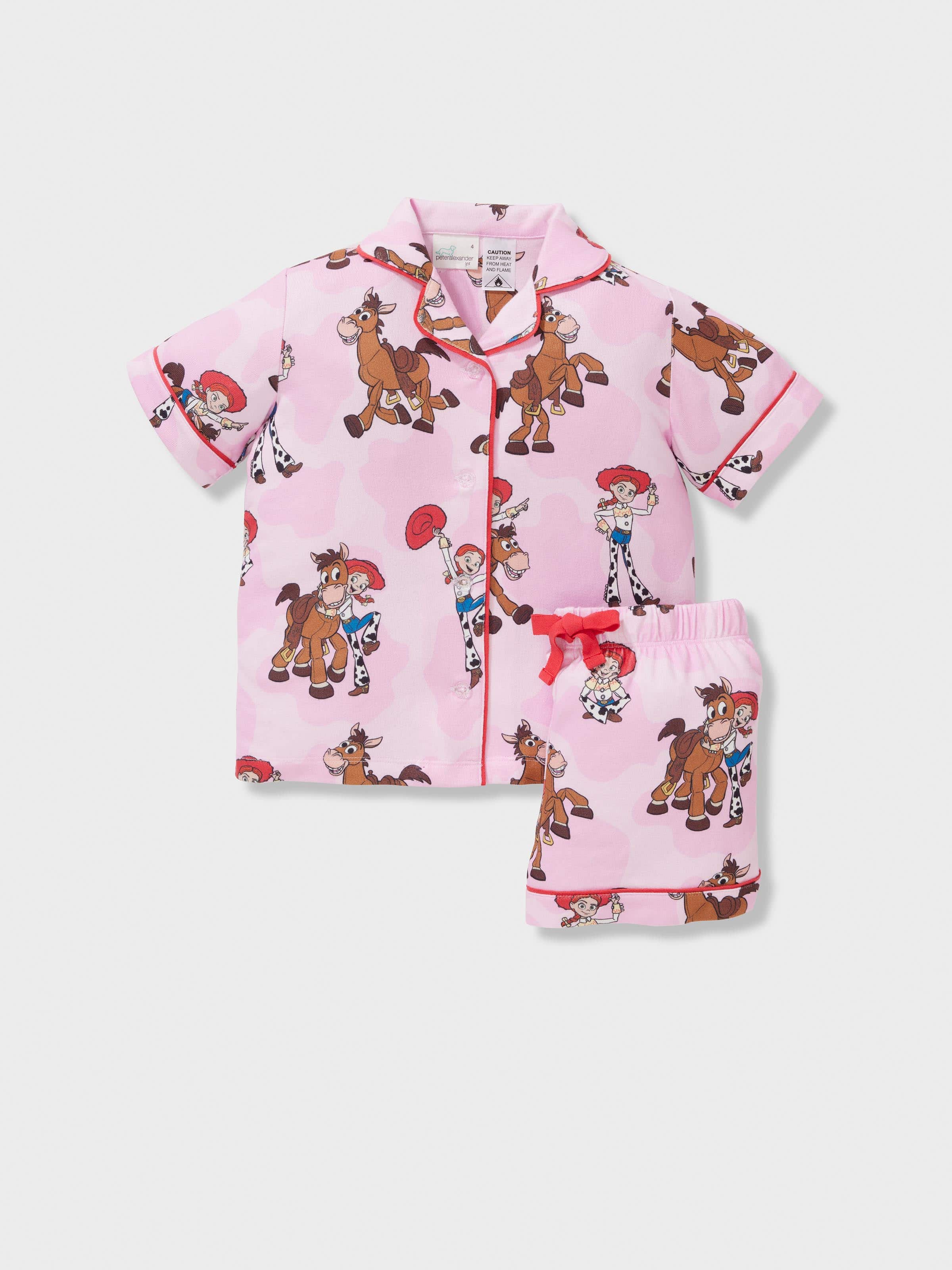 Girls Toy Story Jessie Plush Long Classic Pj Set