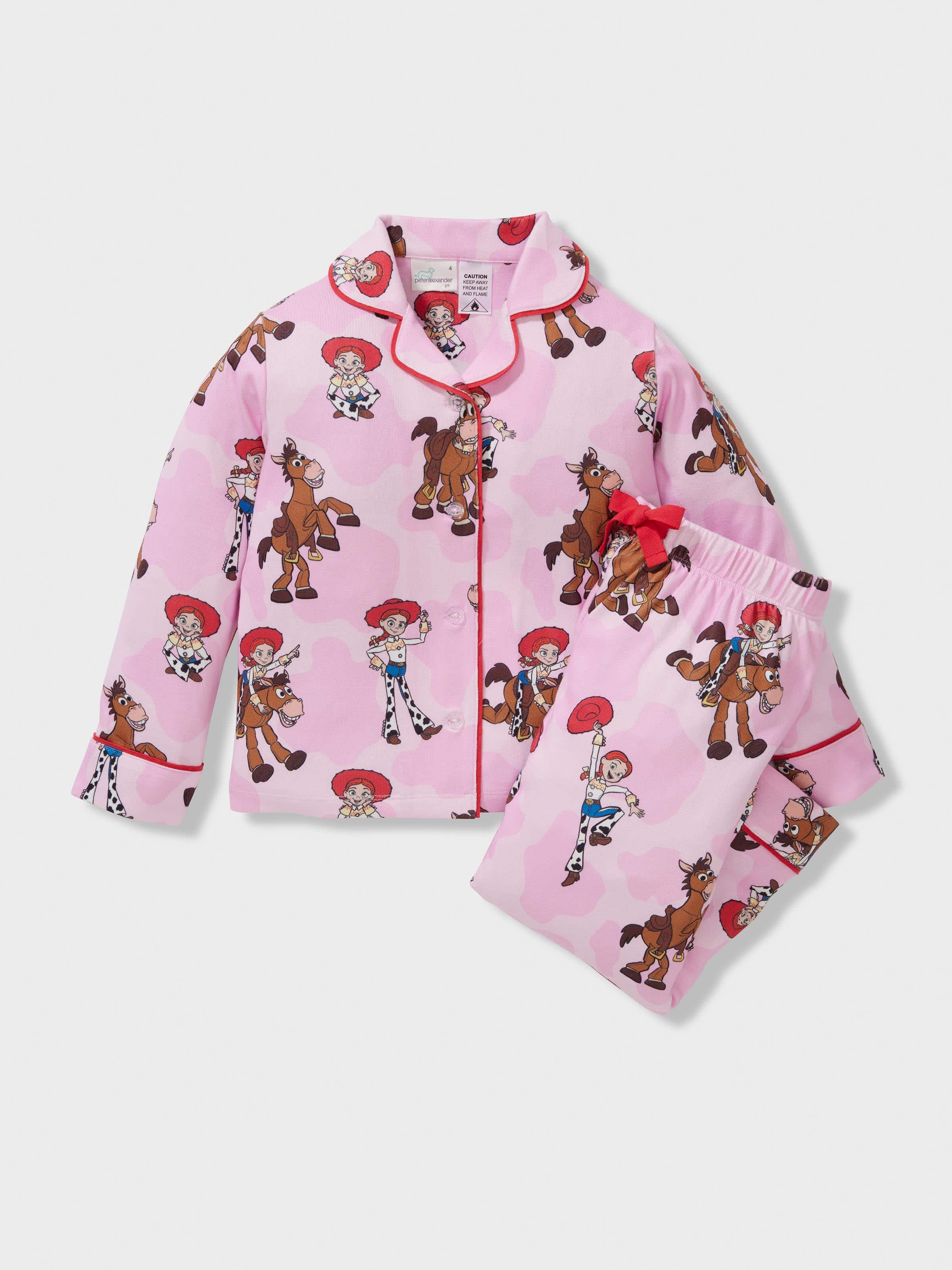 Girls Toy Story Jessie Plush Long Classic Pj Set
