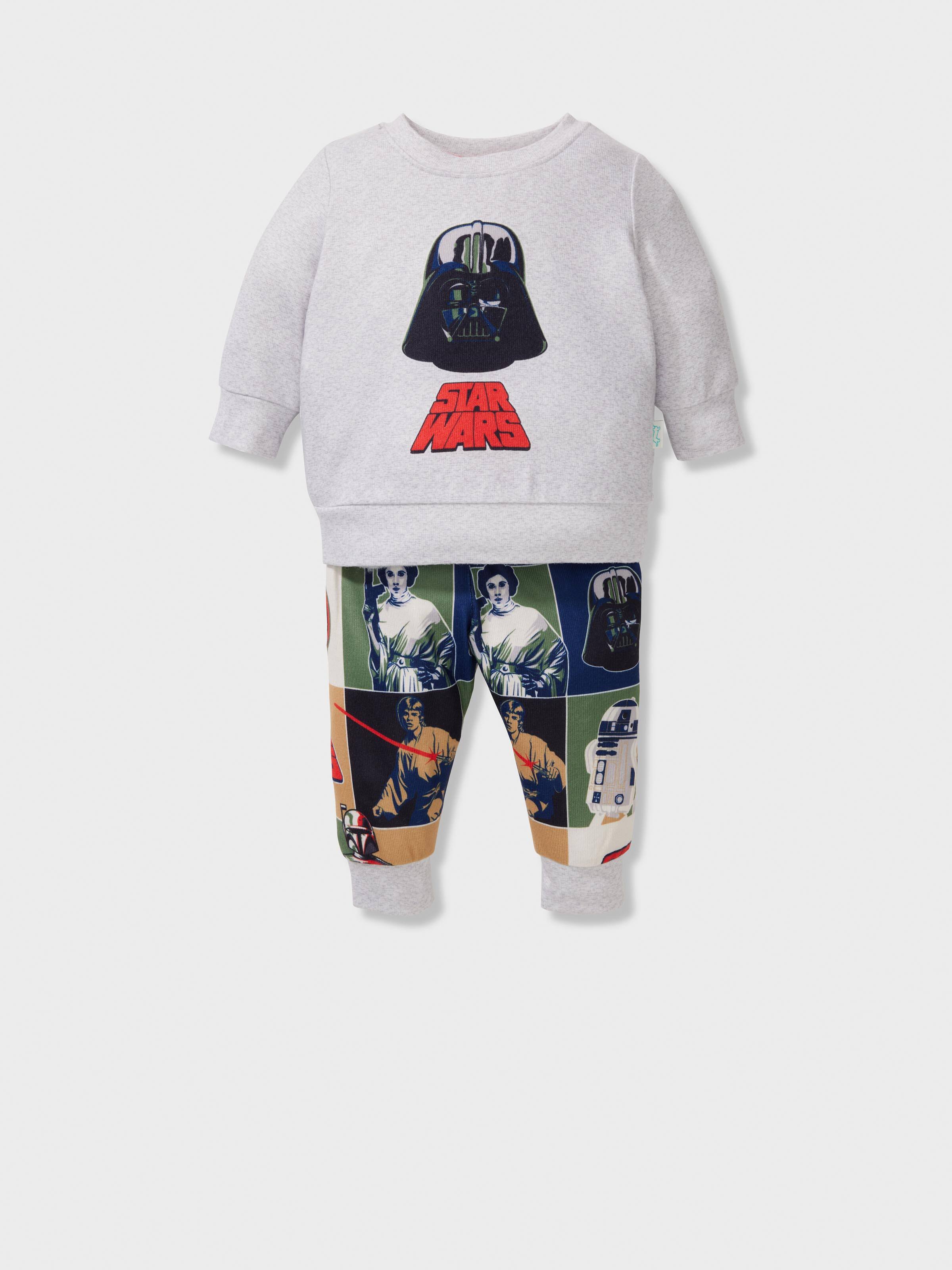 Baby Star Wars Plush Long Pj Set