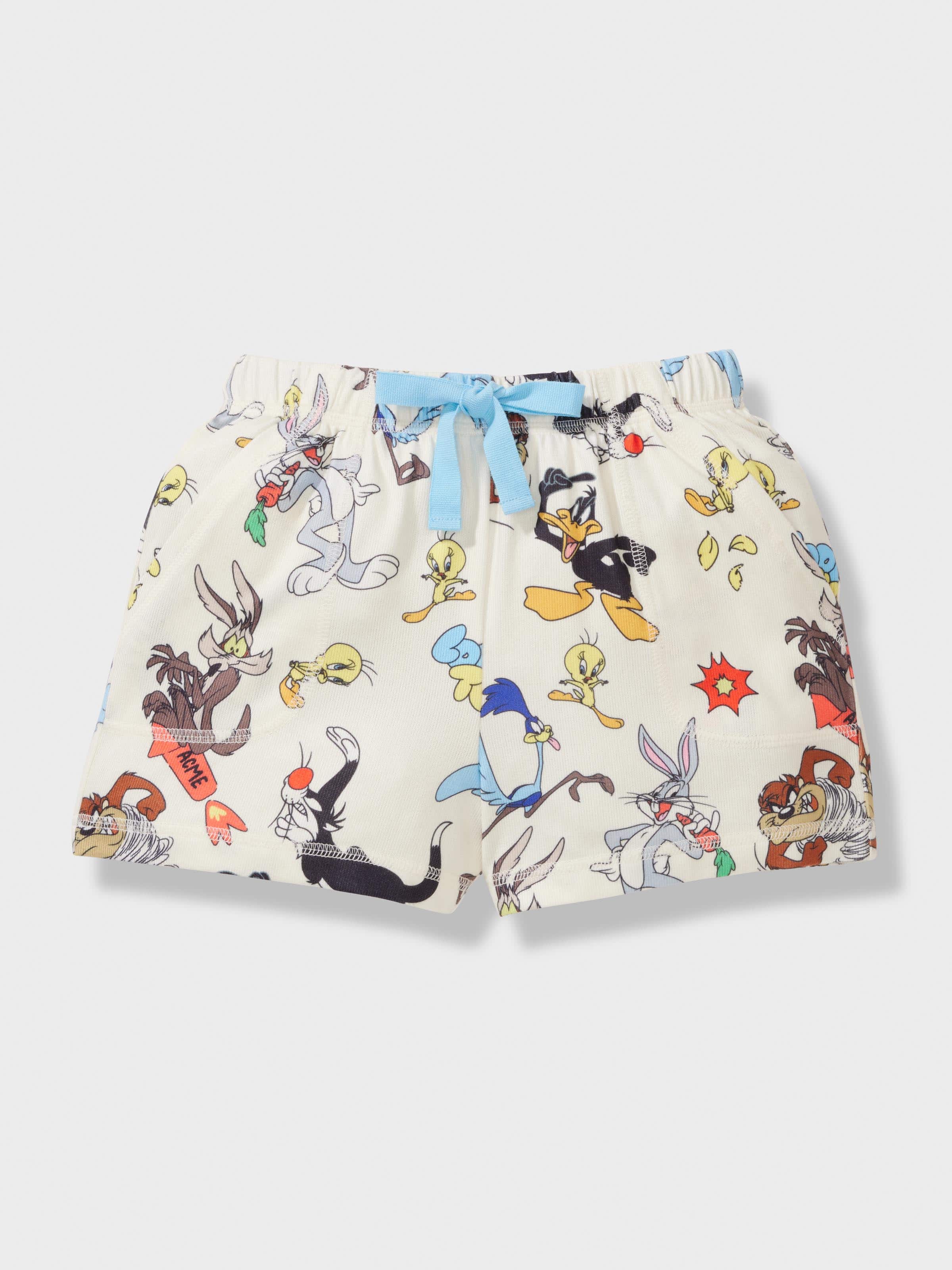 Jnr Kids Looney Tunes Plush Short Pj Set