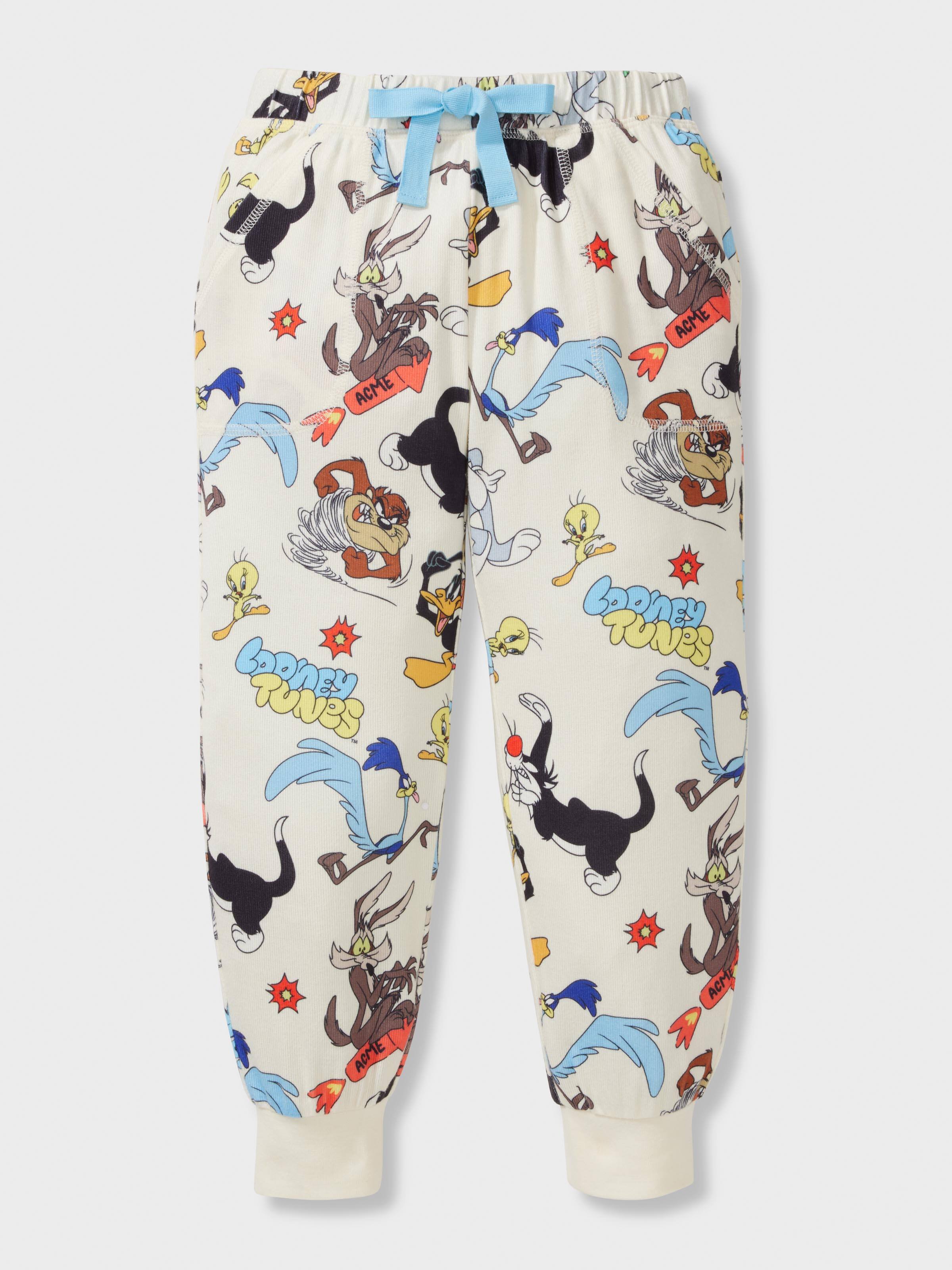 Kids Looney Tunes Plush Long Pj Set