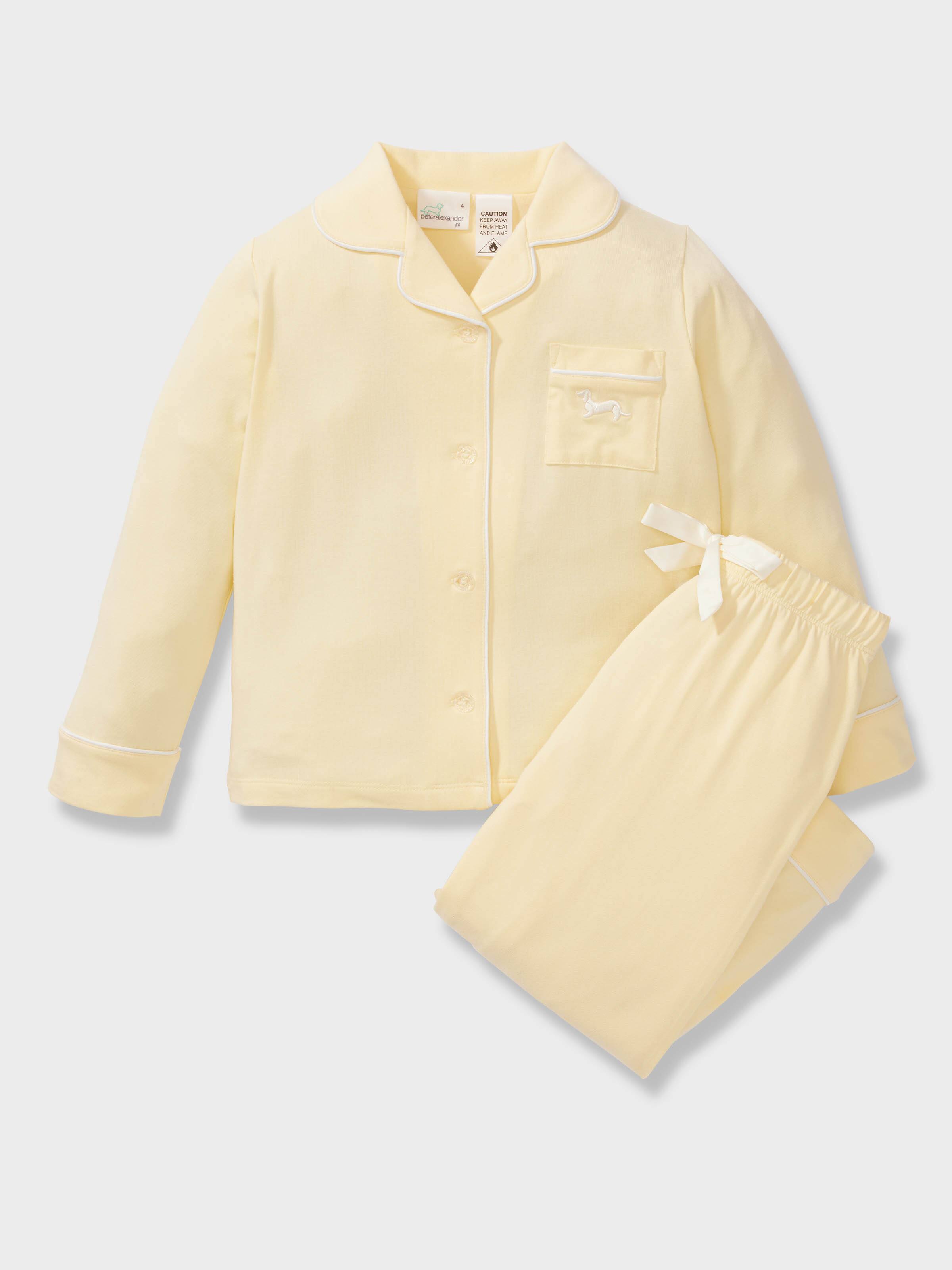 Girls Butter Bamboo Long Classic Pj Set
