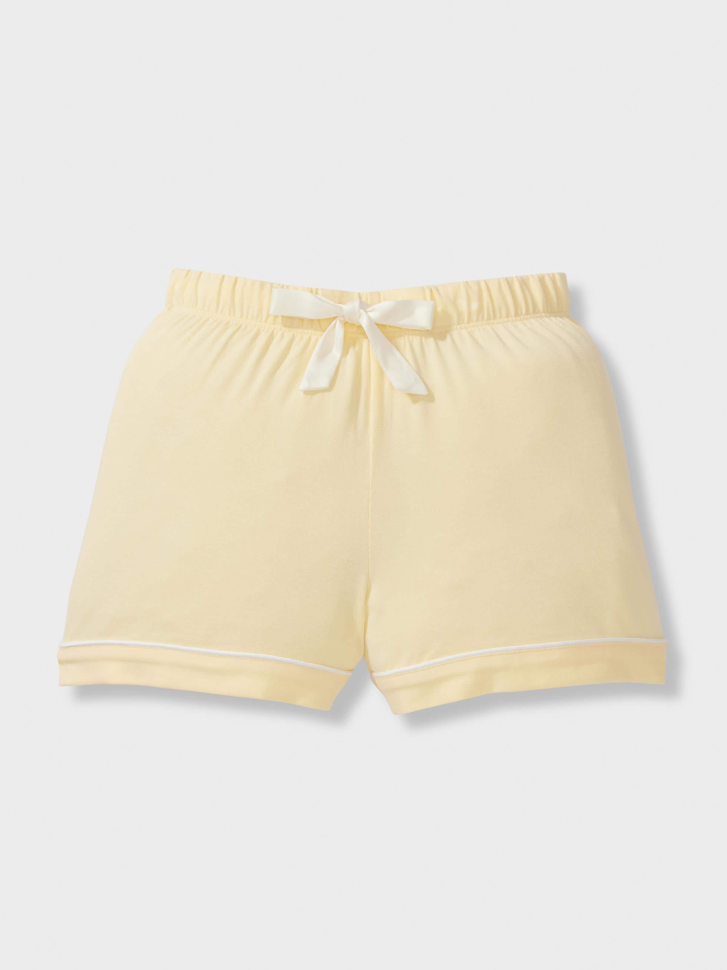 Girls Butter Bamboo Short Classic Pj Set