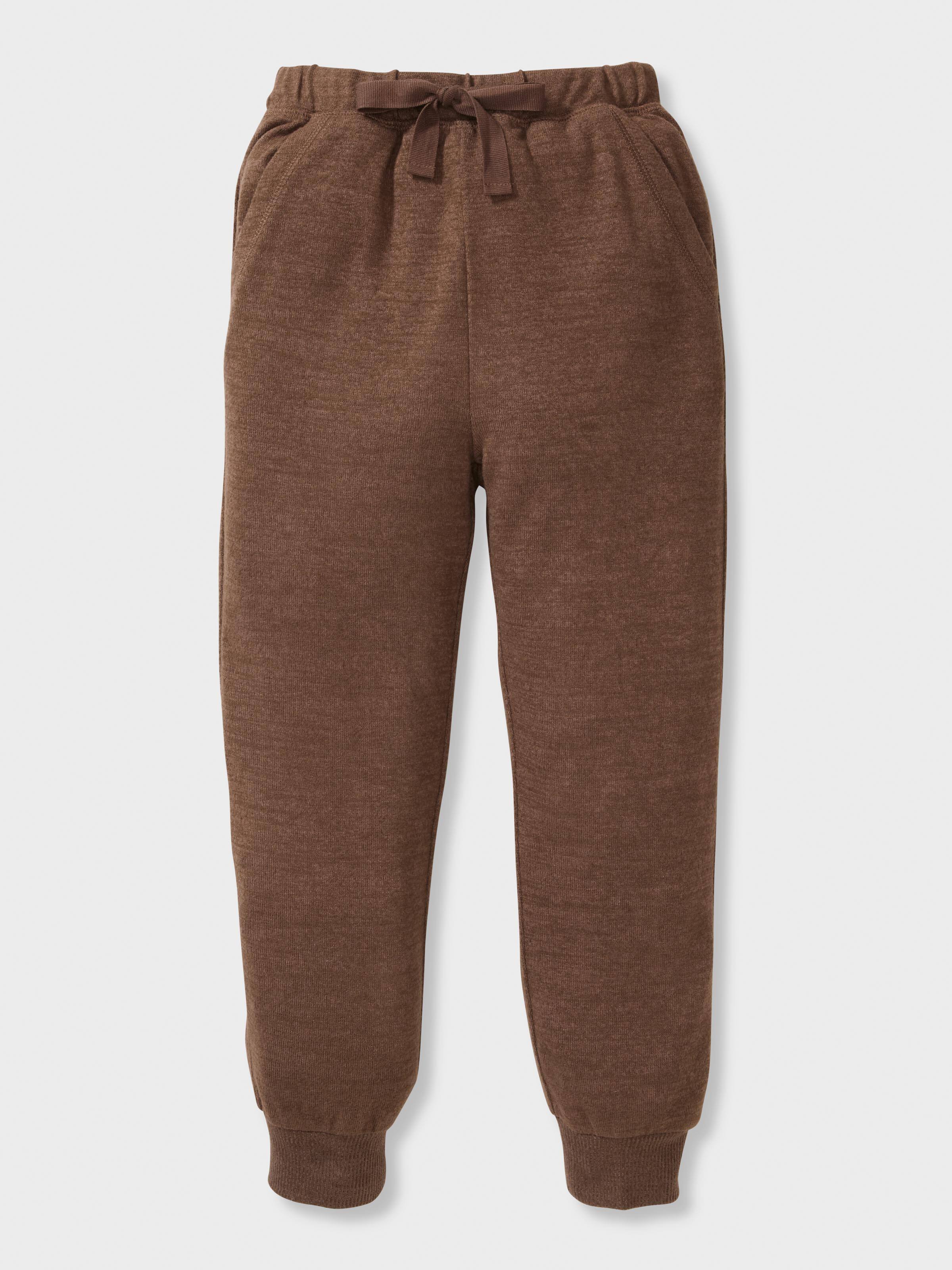 Kids Chocolate Fuzzy Long Pj Set
