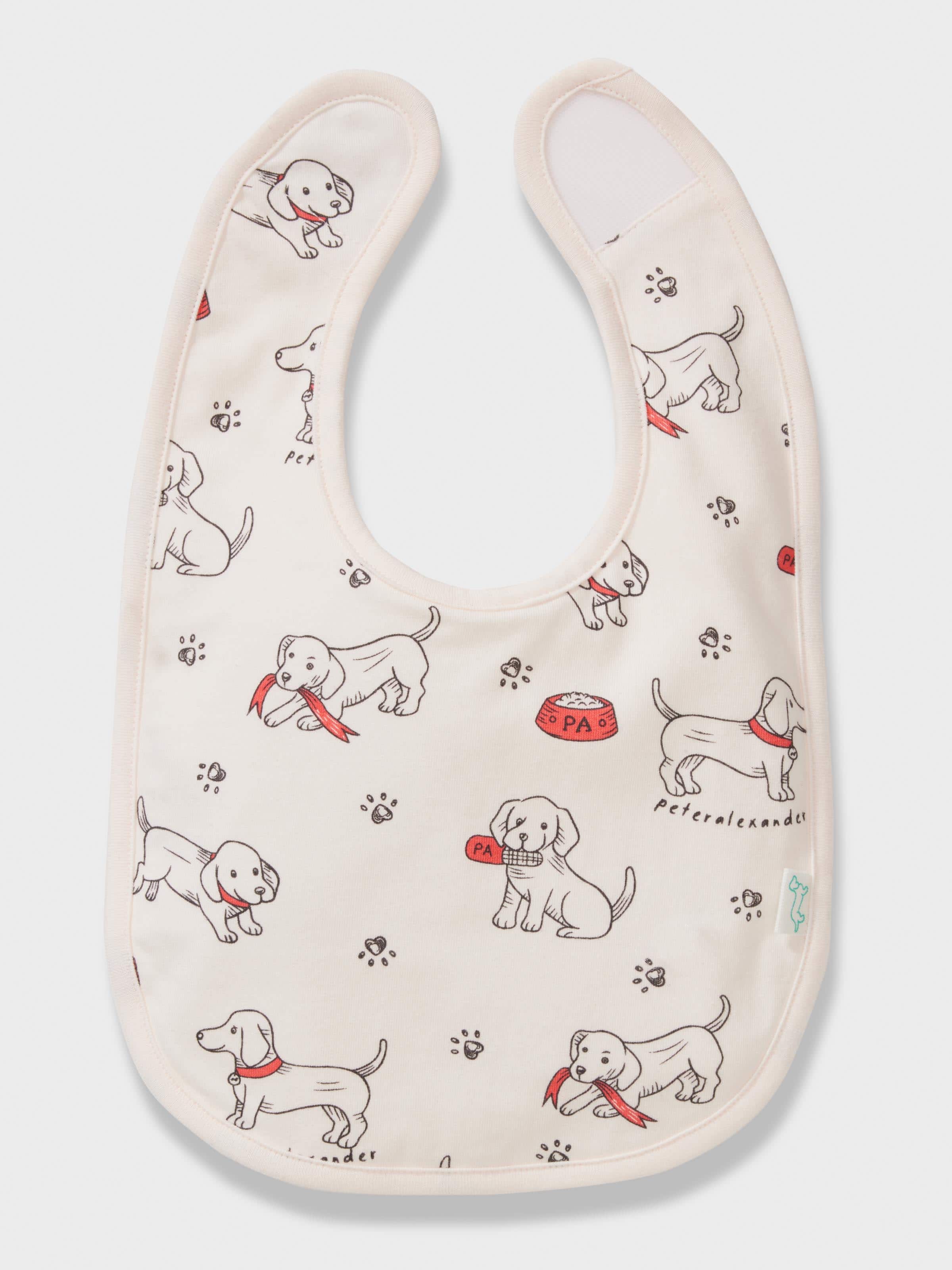 Baby Organics Naughty Puppies Bib