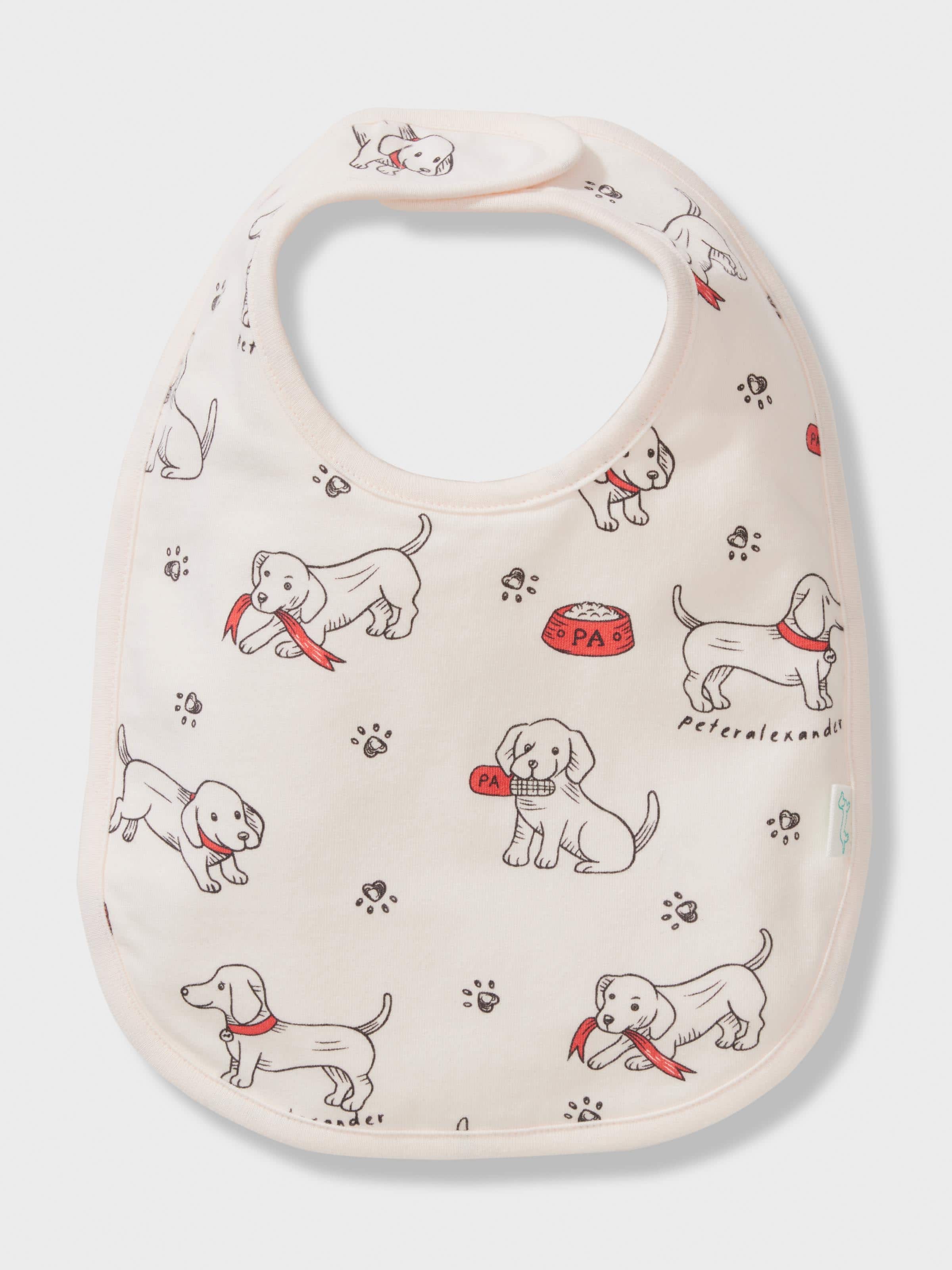 Baby Organics Naughty Puppies Bib