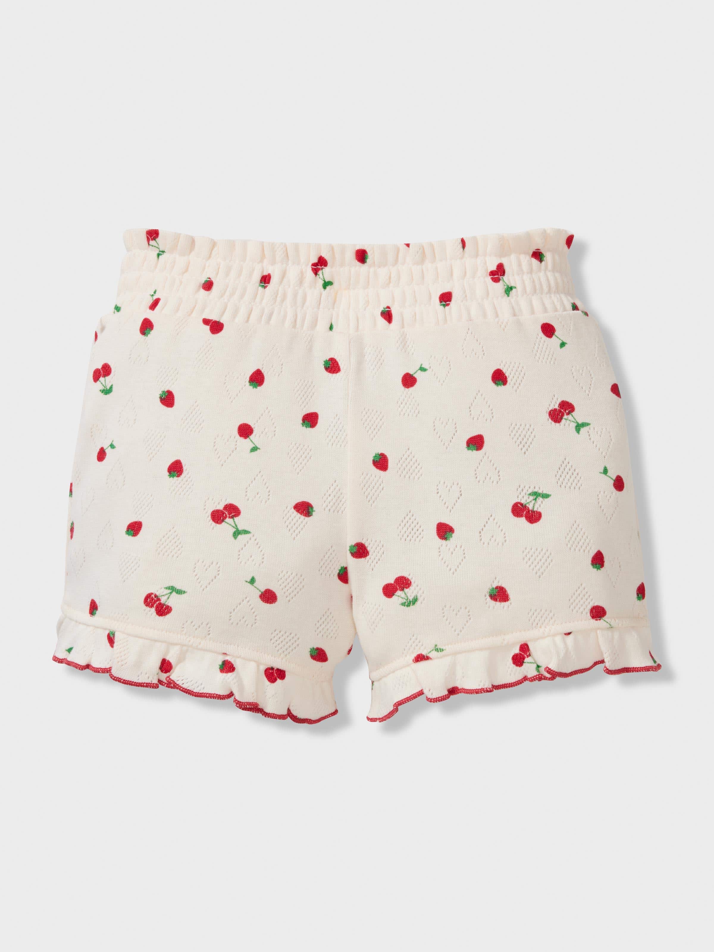 Baby Organics 100% Cotton Cherry Short Pj Set