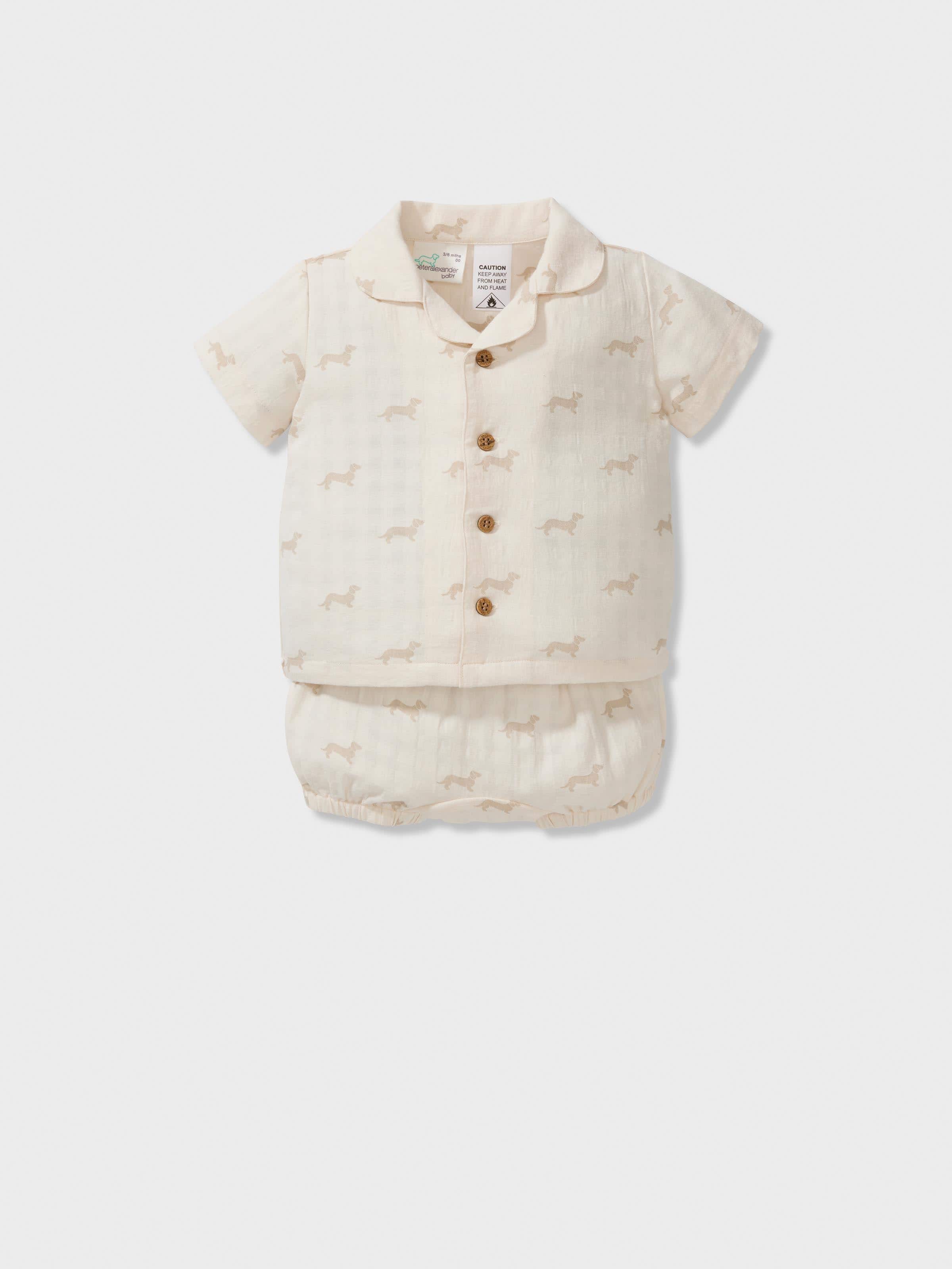 Baby Organics 100% Organic Cotton Classic Short Pj Set