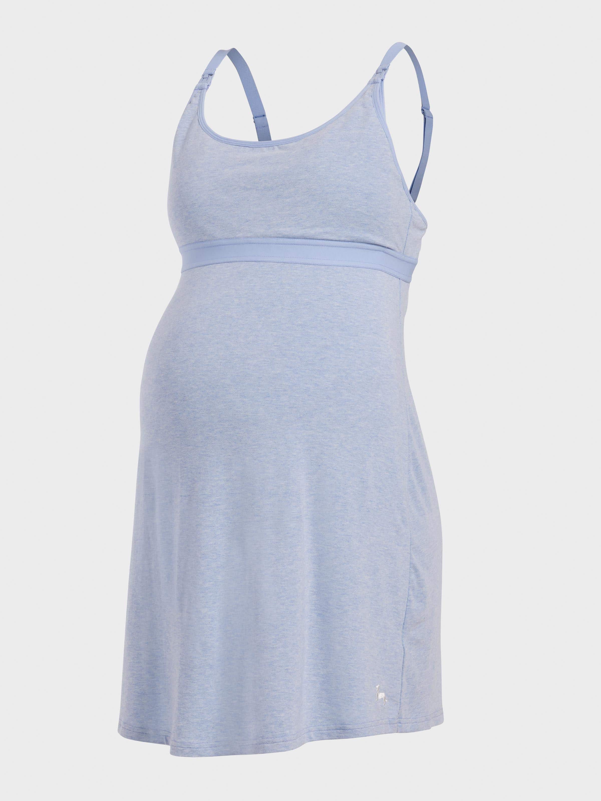 Maternity Denim Bamboo Jersey Nightie
