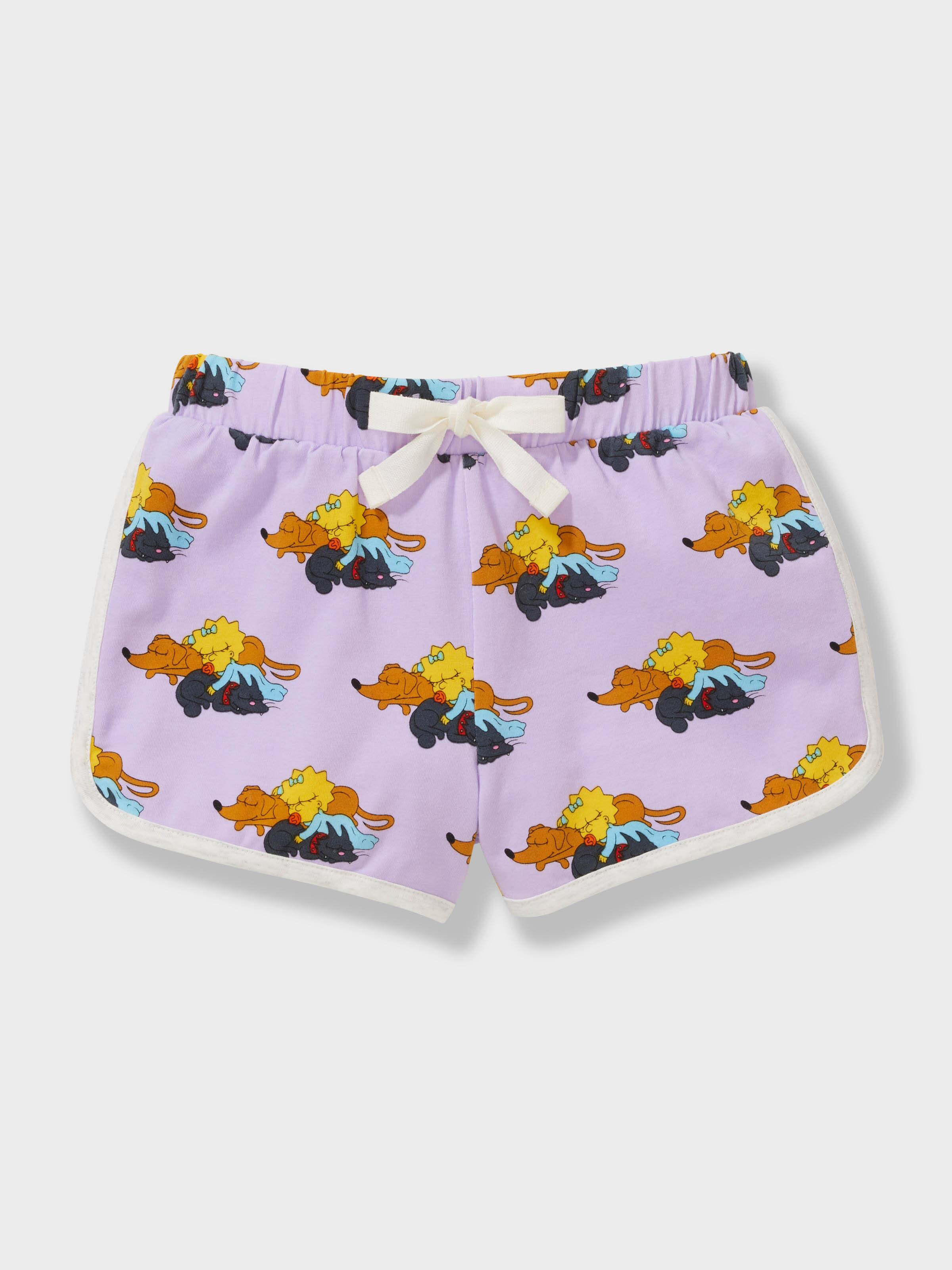 Jnr Girls Maggie Simpson Short Pj Set