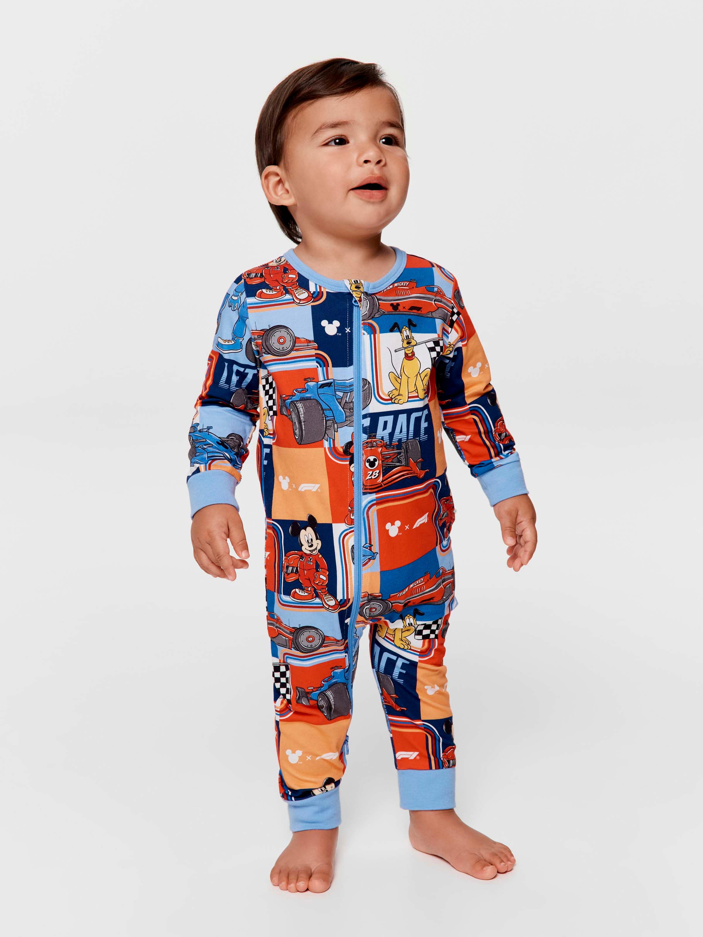 Baby F1 X Mickey Onesie