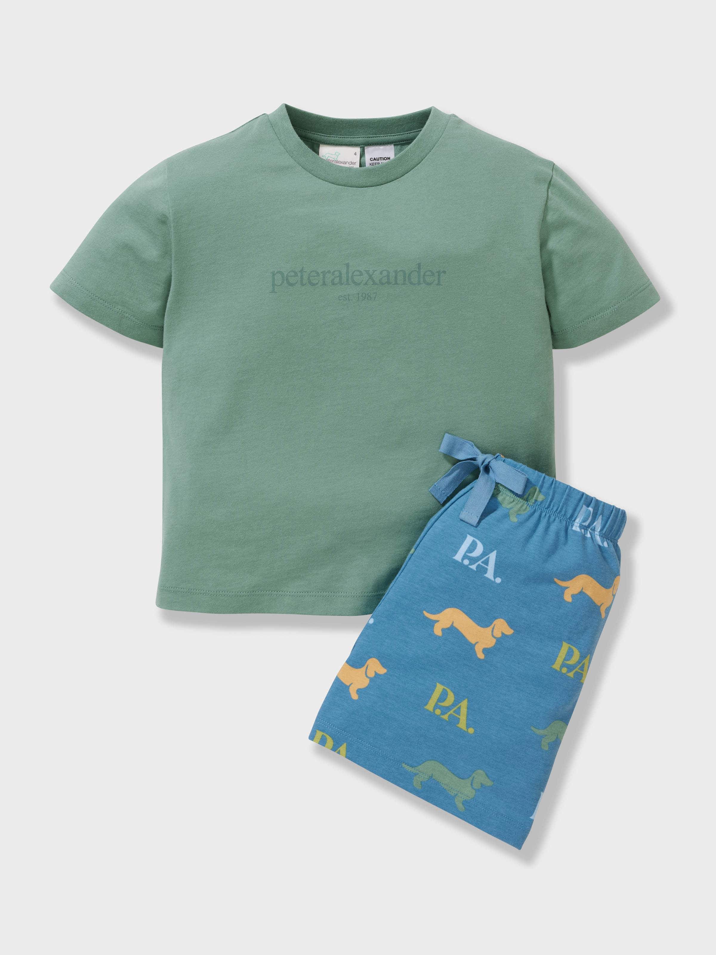 Boys P.A. Heritage Short Pj Set